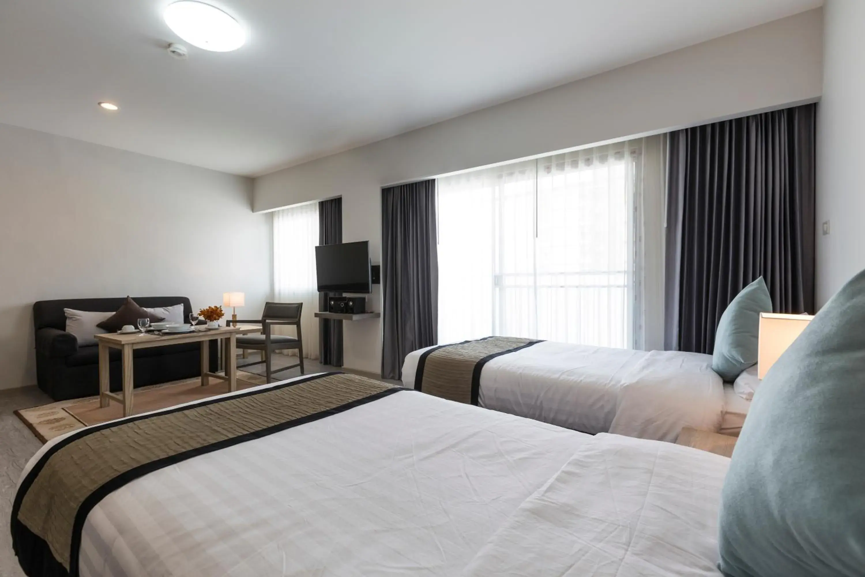 Bedroom, Bed in Kantary Hotel And Serviced Apartment, Amata, Bangpakong Bedroom, Bed in Kantary Hotel And Serviced Apartment, Amata, Bangpakong