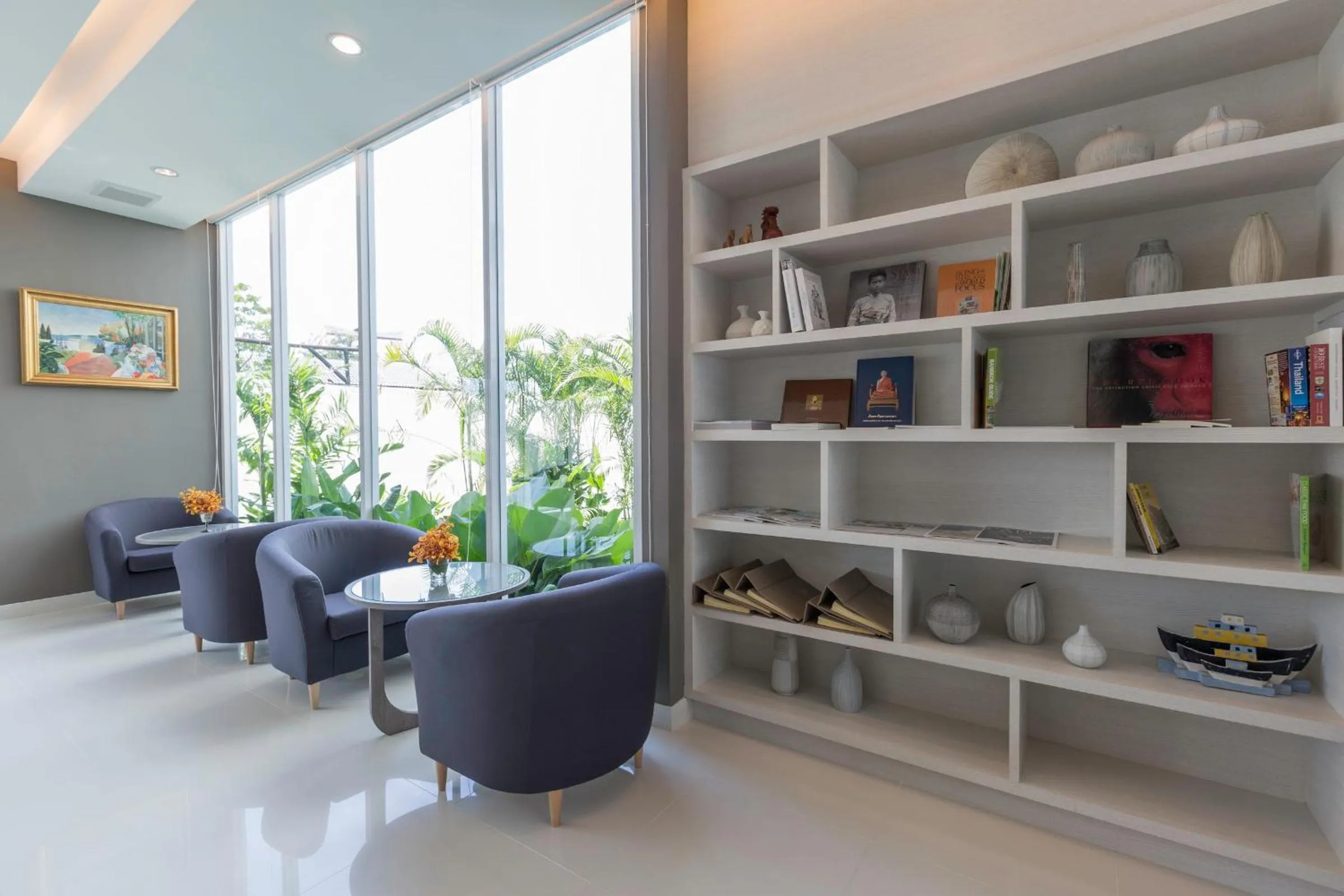 Library in Kantary Hotel And Serviced Apartment, Amata, Bangpakong