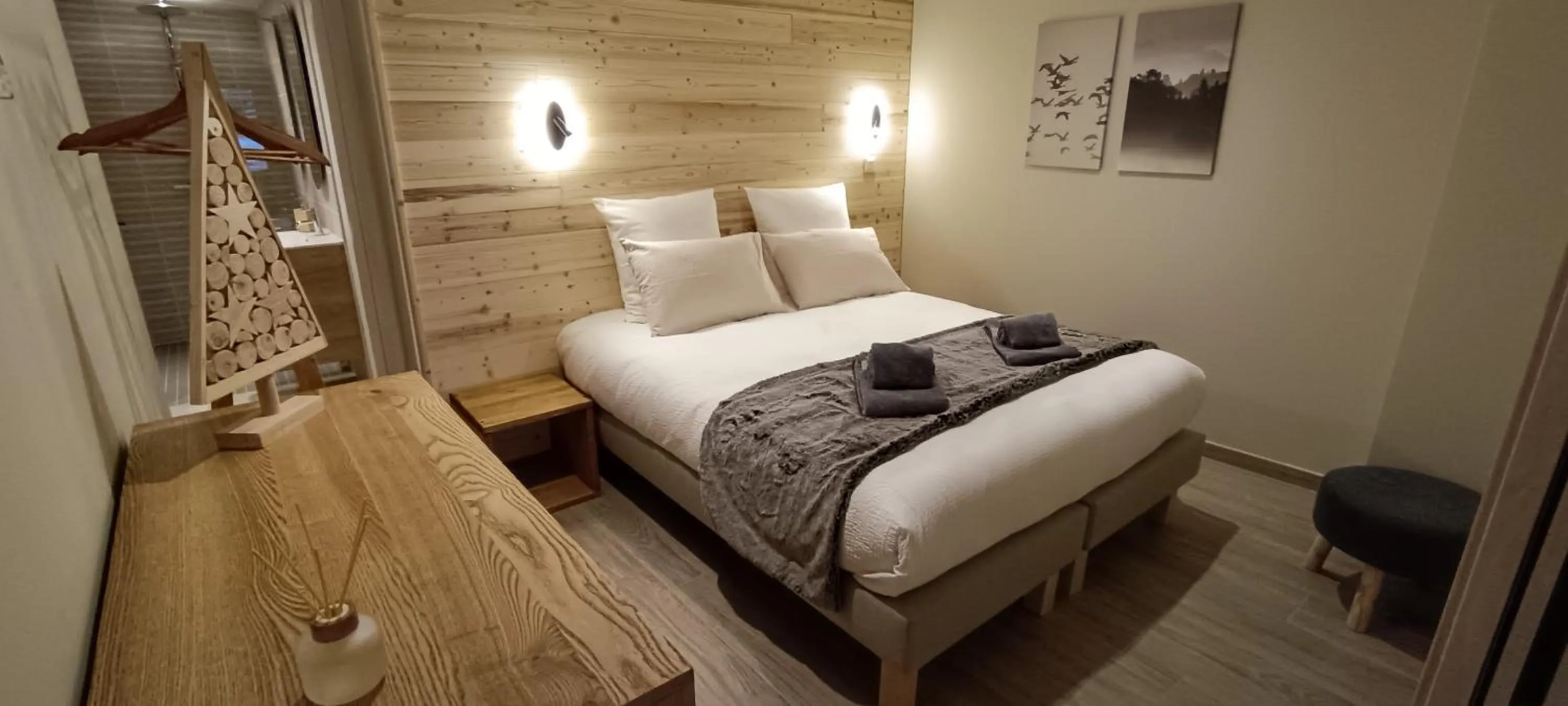 Bed in Le Relais Nordique