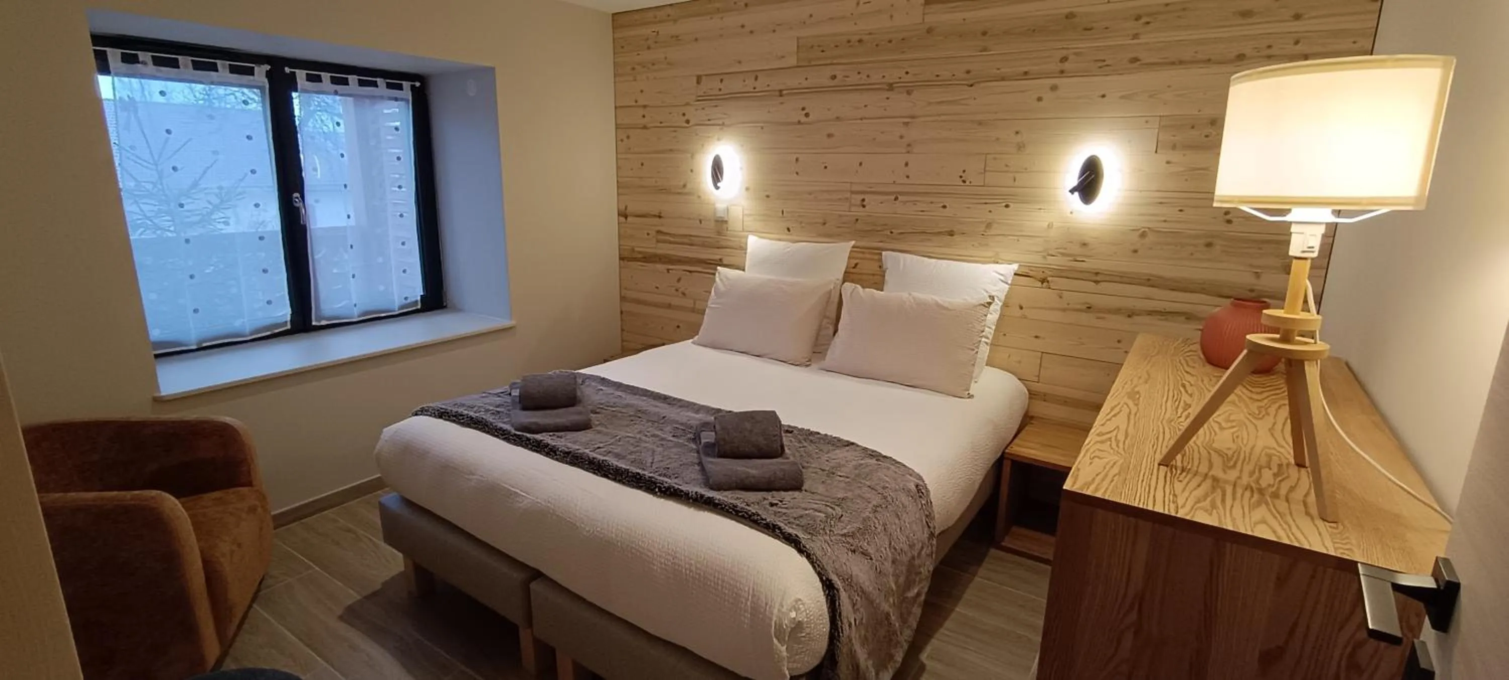 Bed in Le Relais Nordique