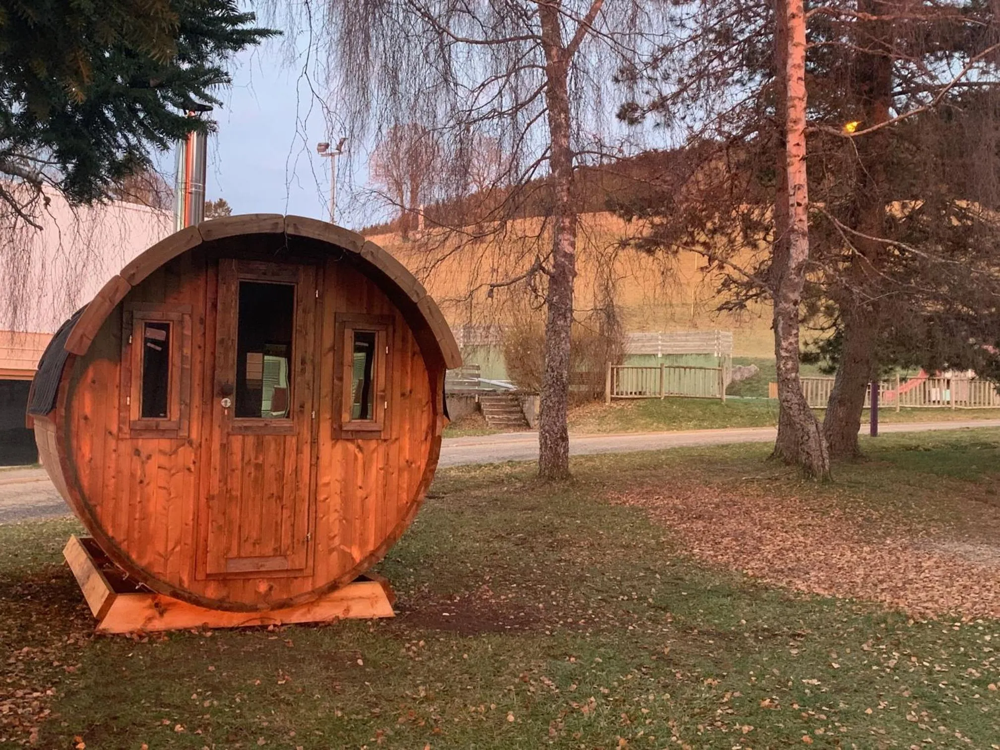 Sauna in Le Relais Nordique