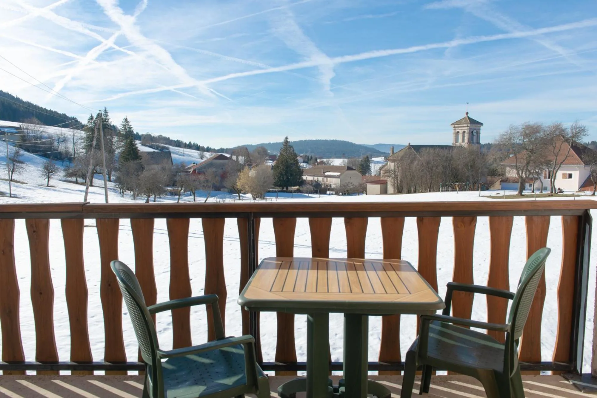 Balcony/Terrace in Le Relais Nordique