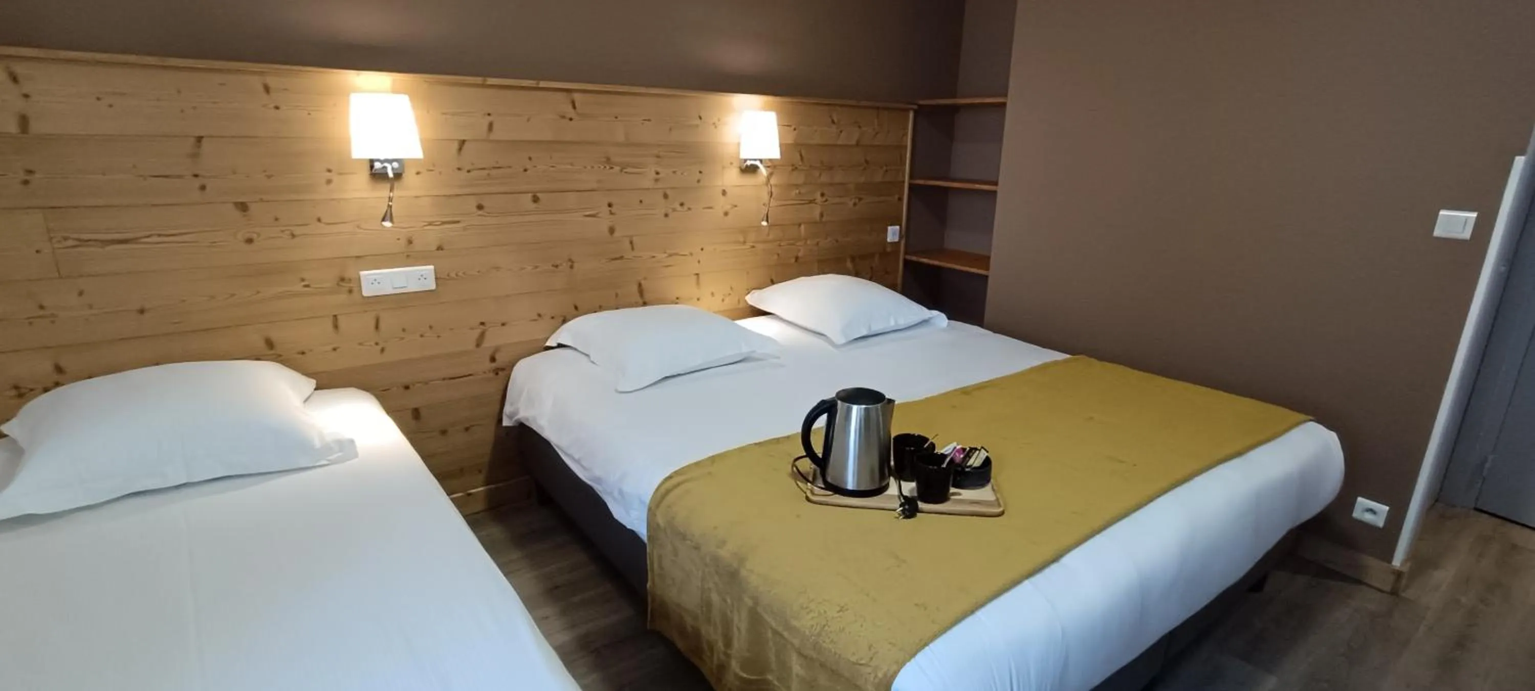 Bed in Le Relais Nordique