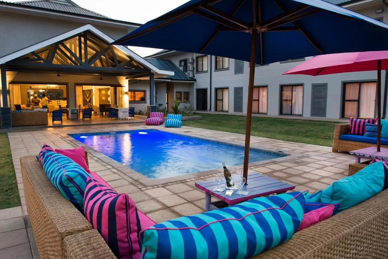 Swimming pool in The Urban Hotel Ndola