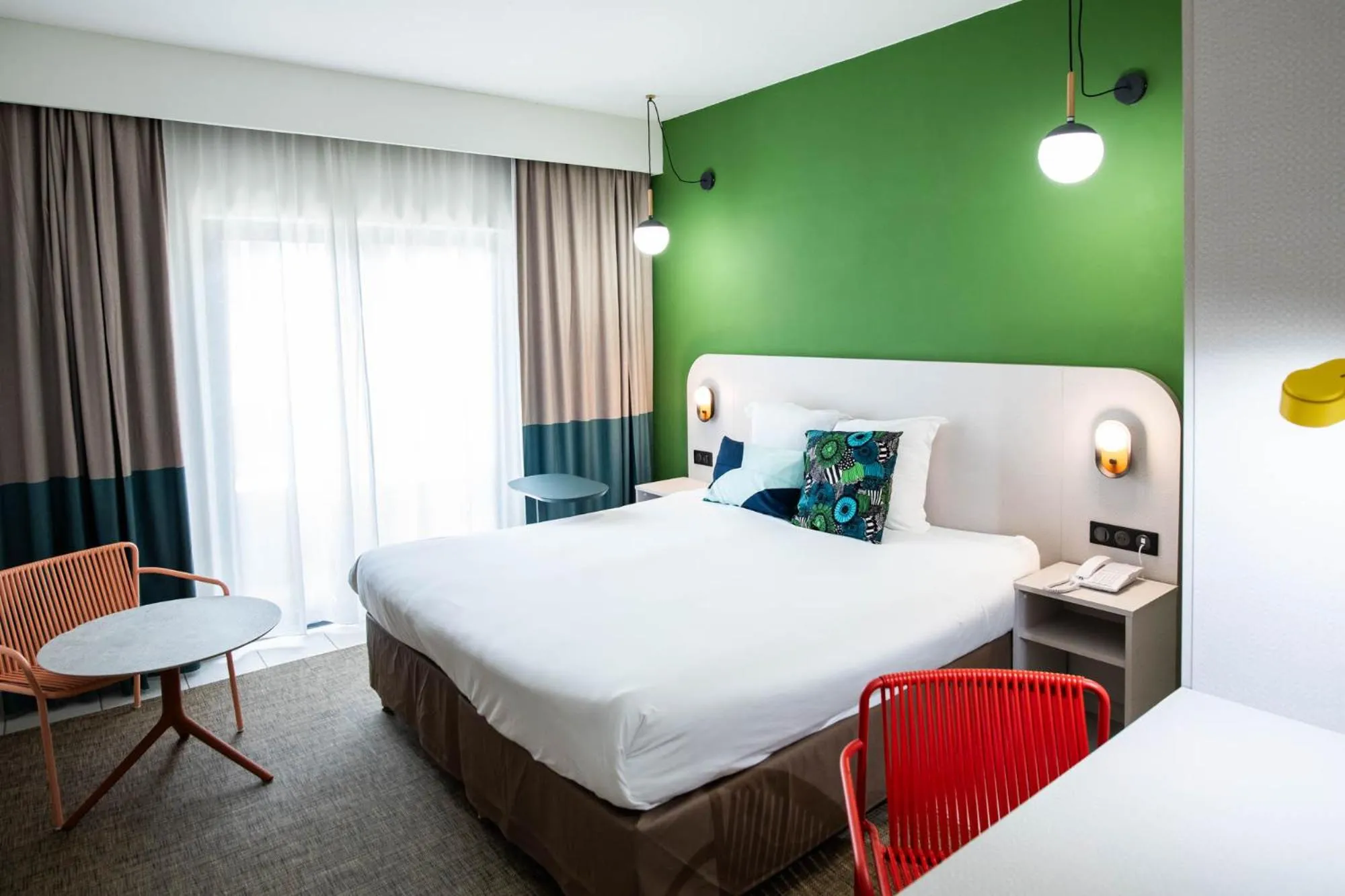 Photo of the whole room, Bed in Ibis Styles Cayenne Centre Amazonia