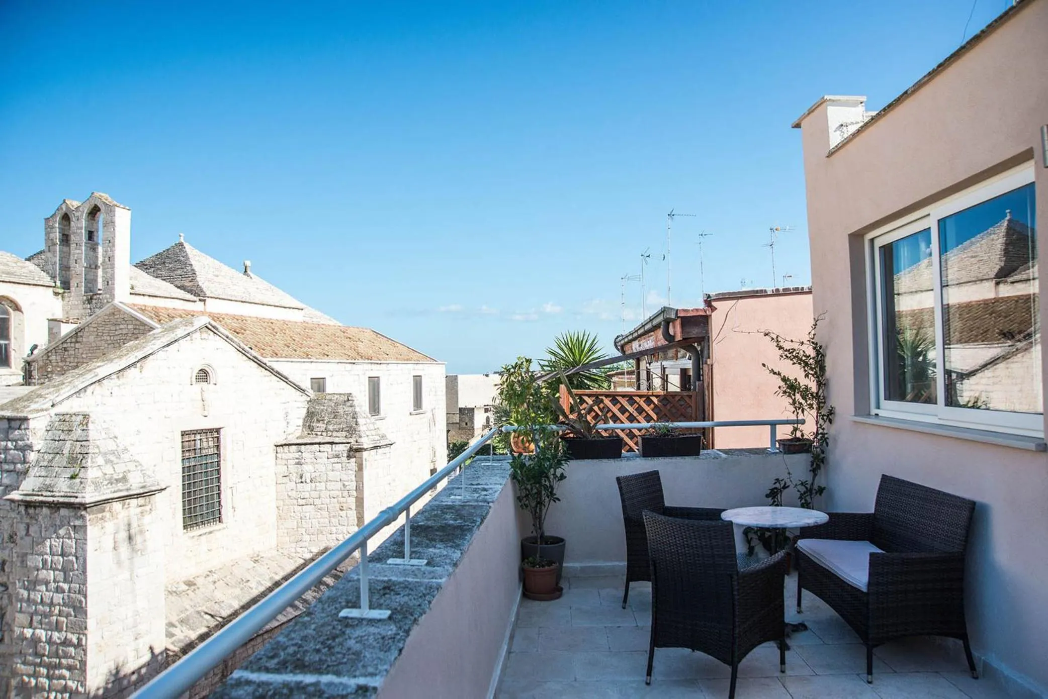 Balcony/Terrace in Brezza Marina B&B