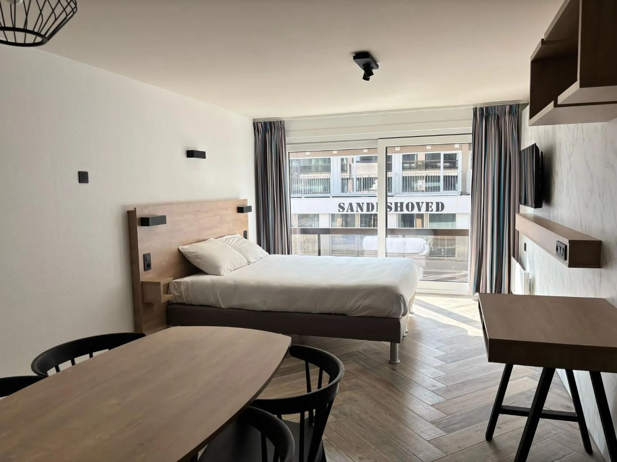 Bed in Hotel Sandeshoved Zeedijk