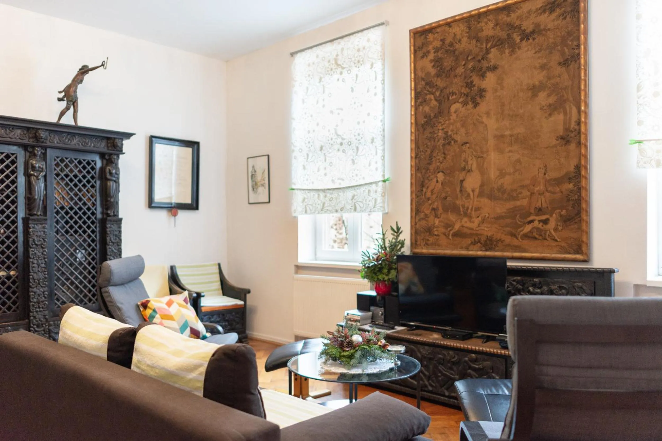 Living room in Zagreb Visit Apartment