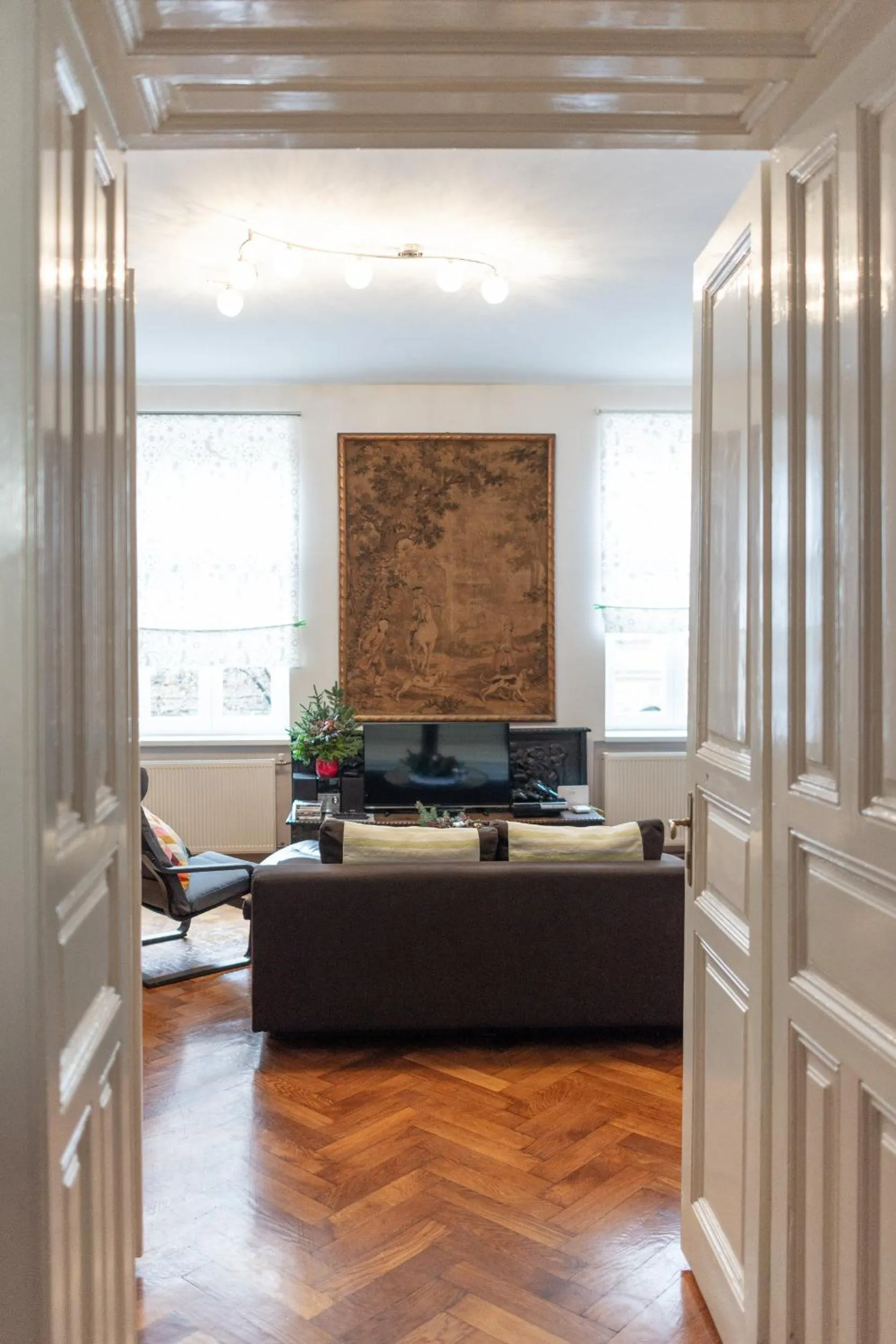 Living room in Zagreb Visit Apartment