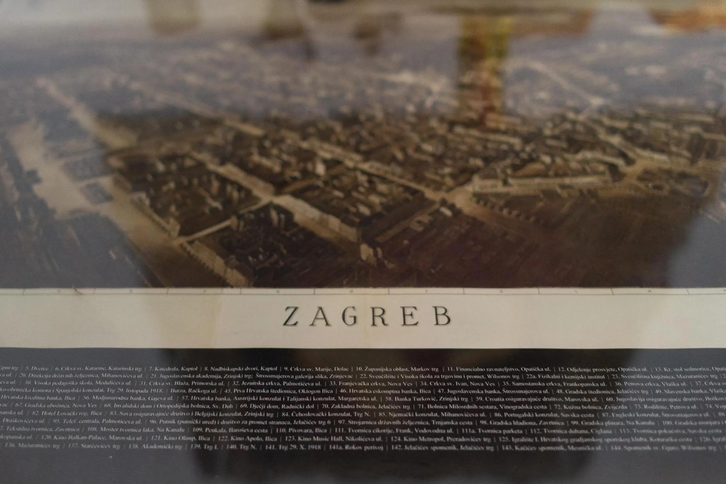 Text overlay in Zagreb Visit Apartment