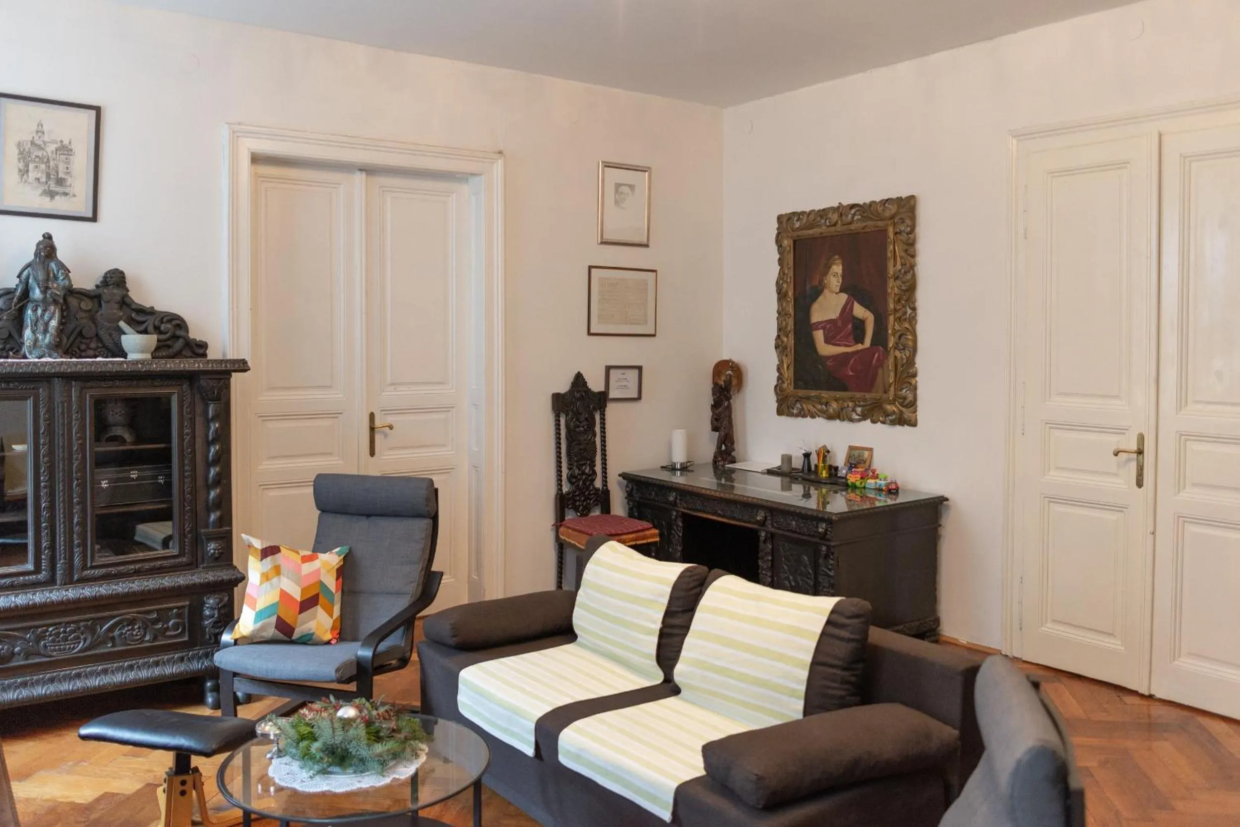 Living room in Zagreb Visit Apartment