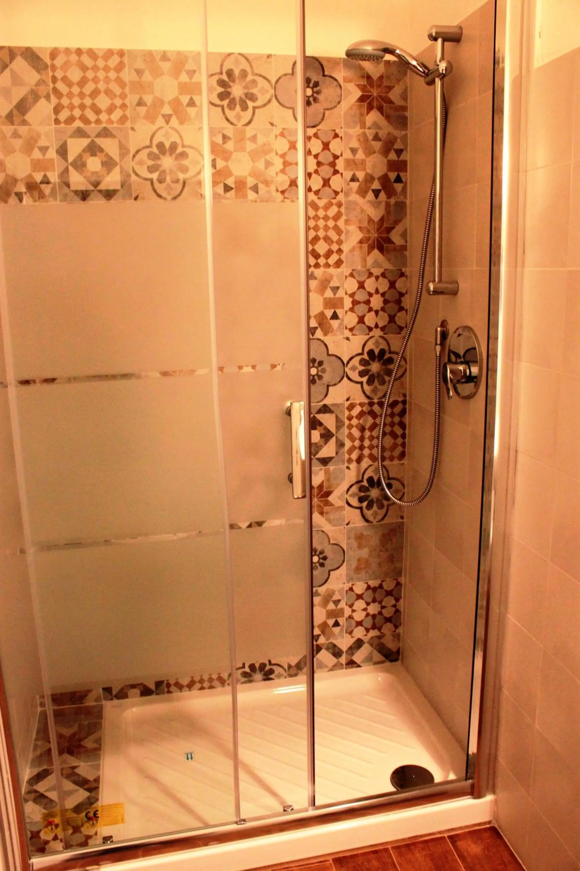 Shower in Le Dame Della Cortesella B&B