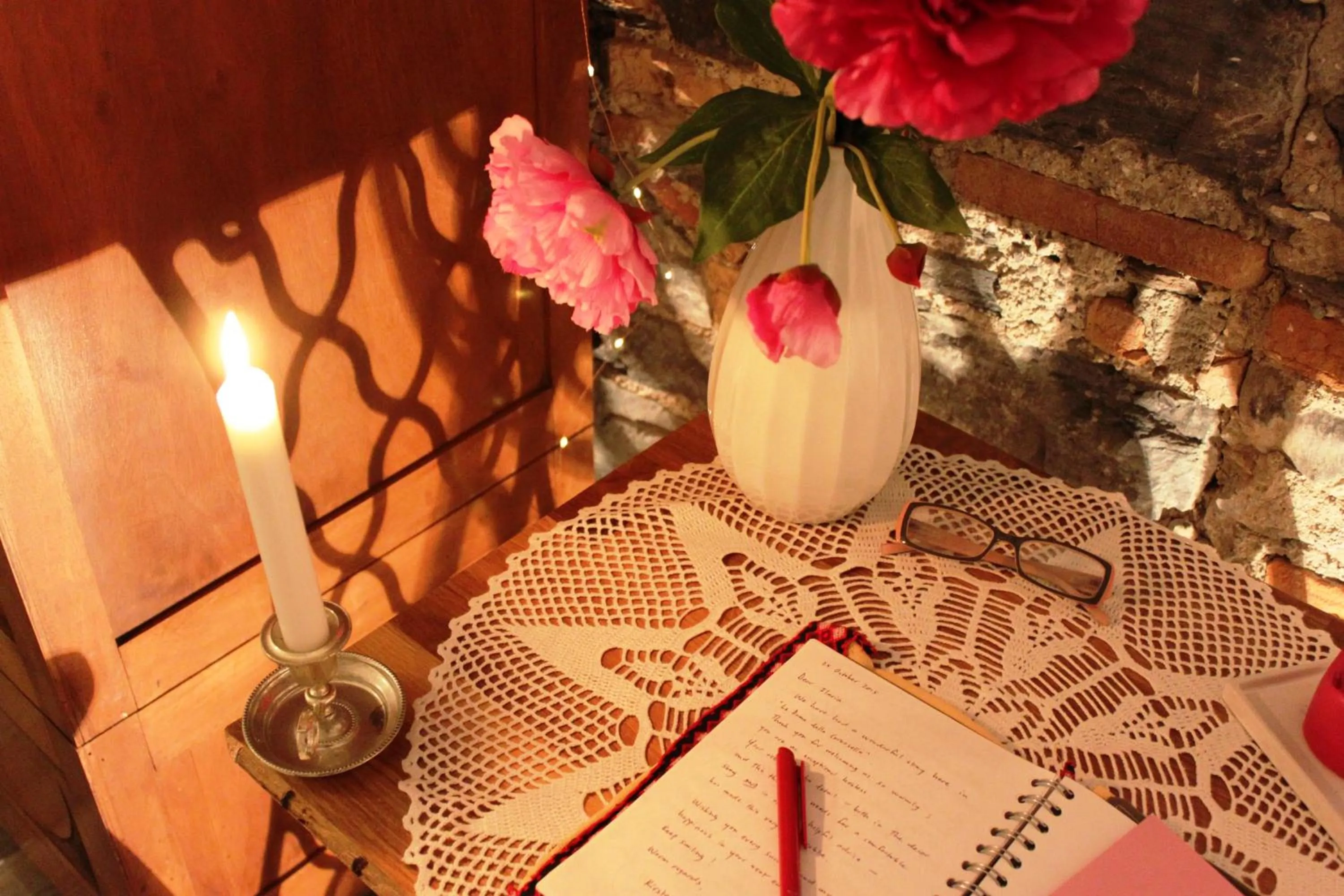 Decorative detail in Le Dame Della Cortesella B&B