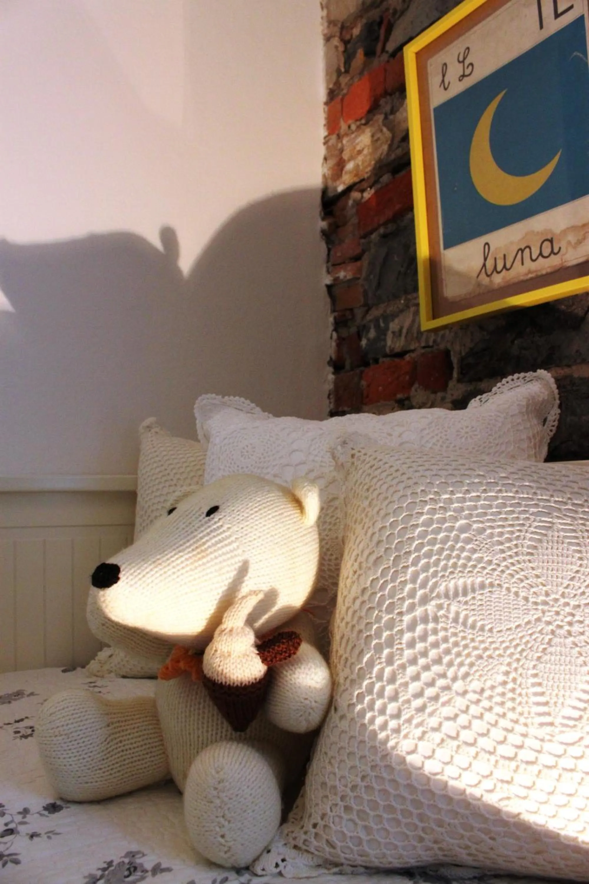 Decorative detail, Bed in Le Dame Della Cortesella B&B