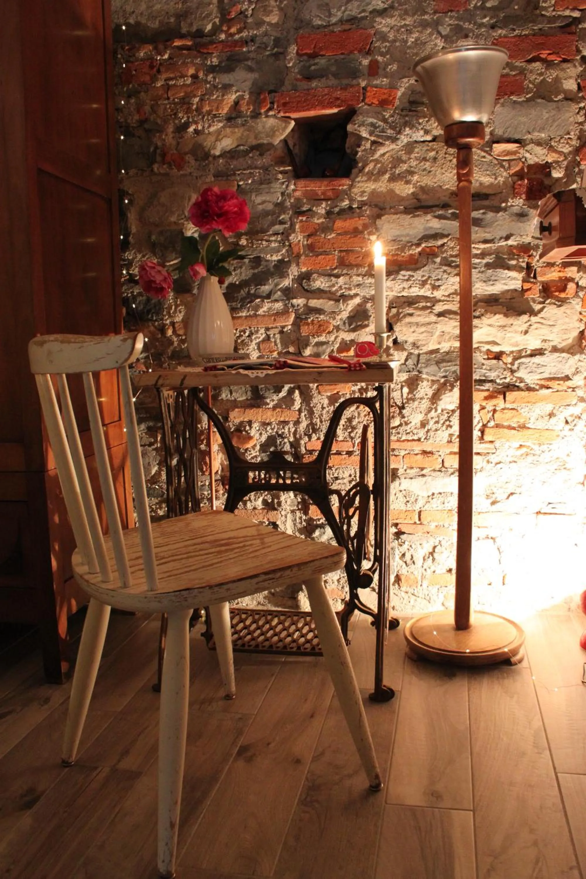 Decorative detail in Le Dame Della Cortesella B&B