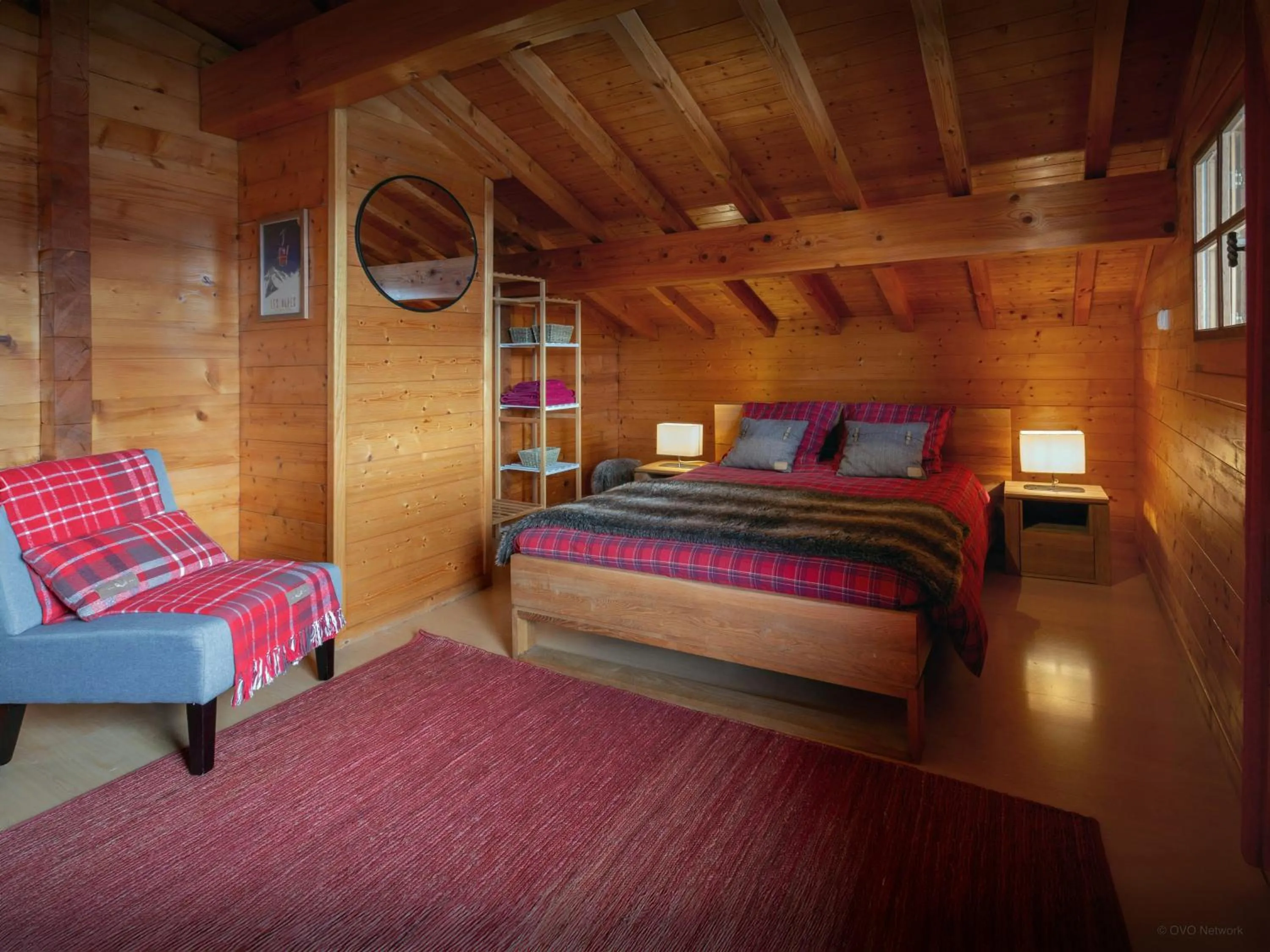 Bed in Chalet Loisel - OVO Network
