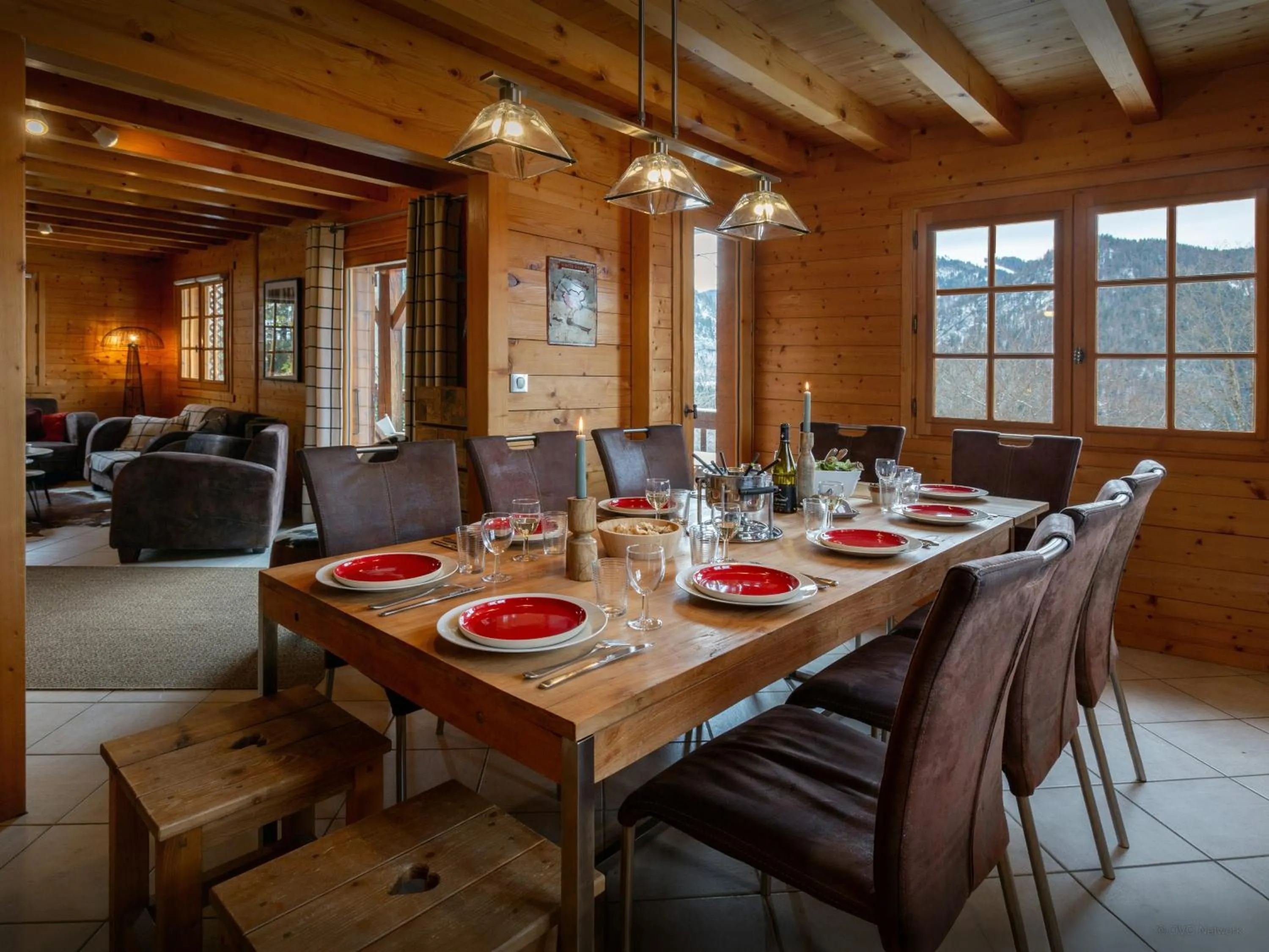 View (from property/room) in Chalet Loisel - OVO Network