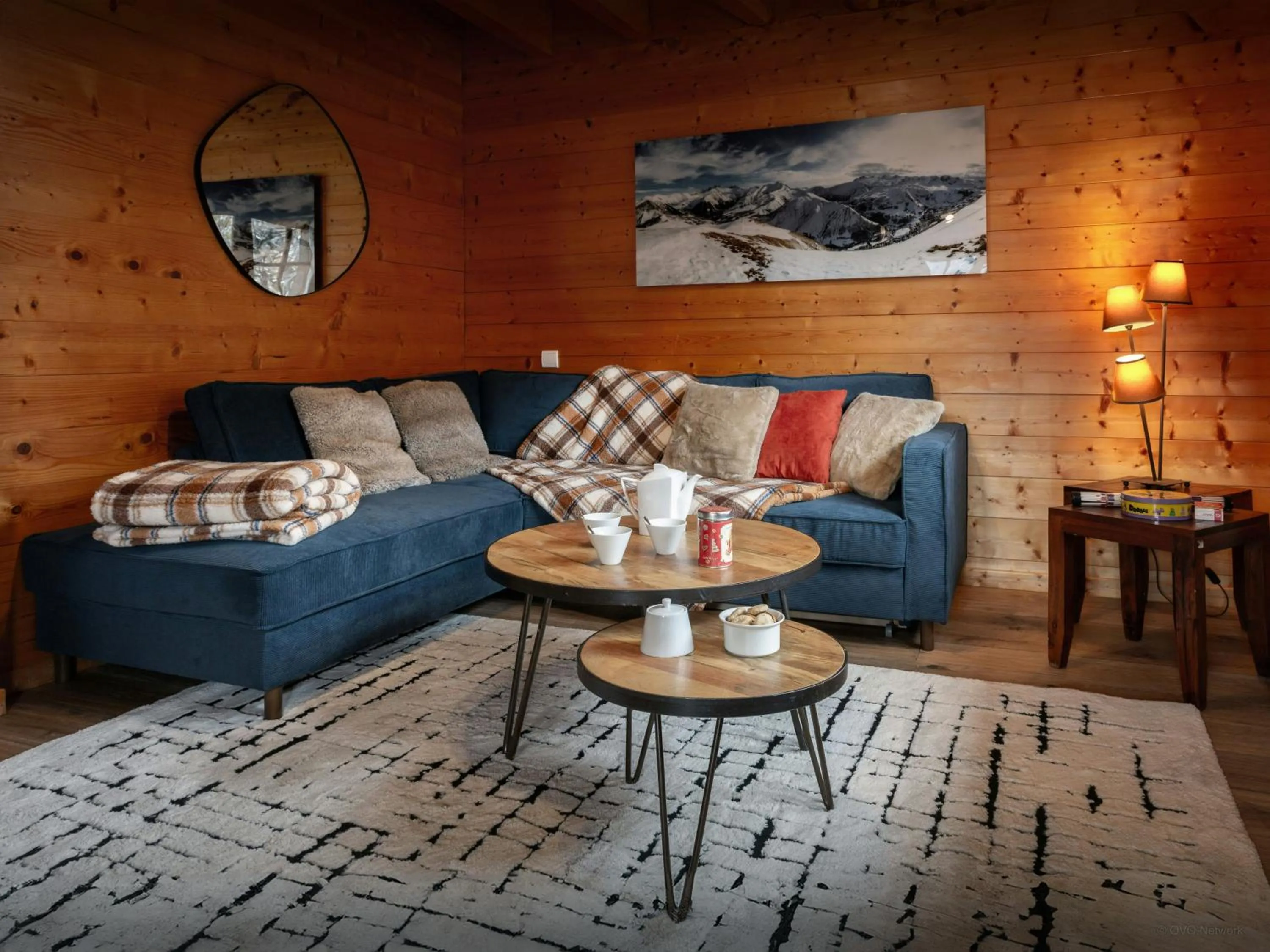 TV and multimedia in Chalet Loisel - OVO Network