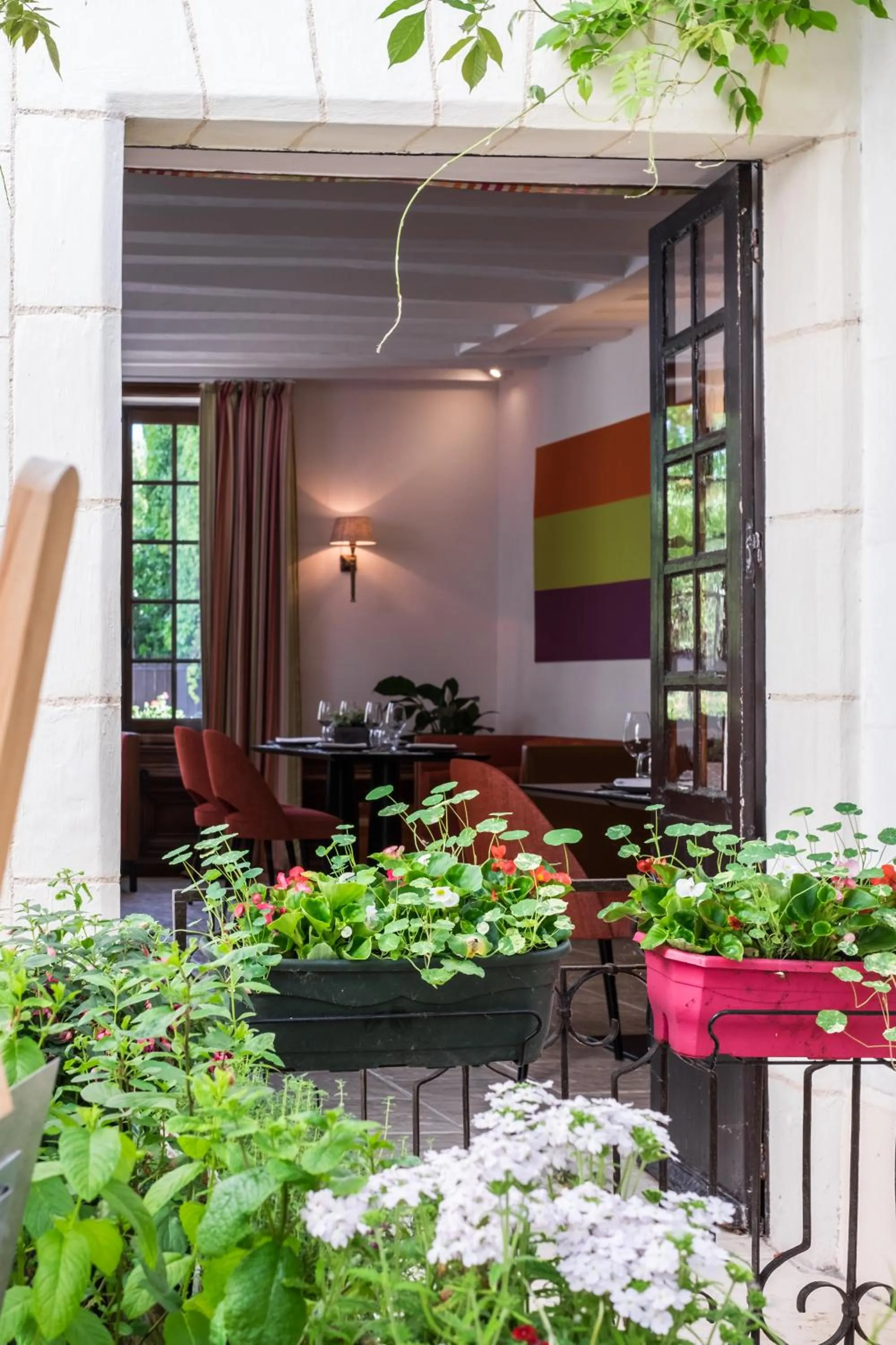 Lounge or bar in Auberge du Bon Laboureur Chenonceaux