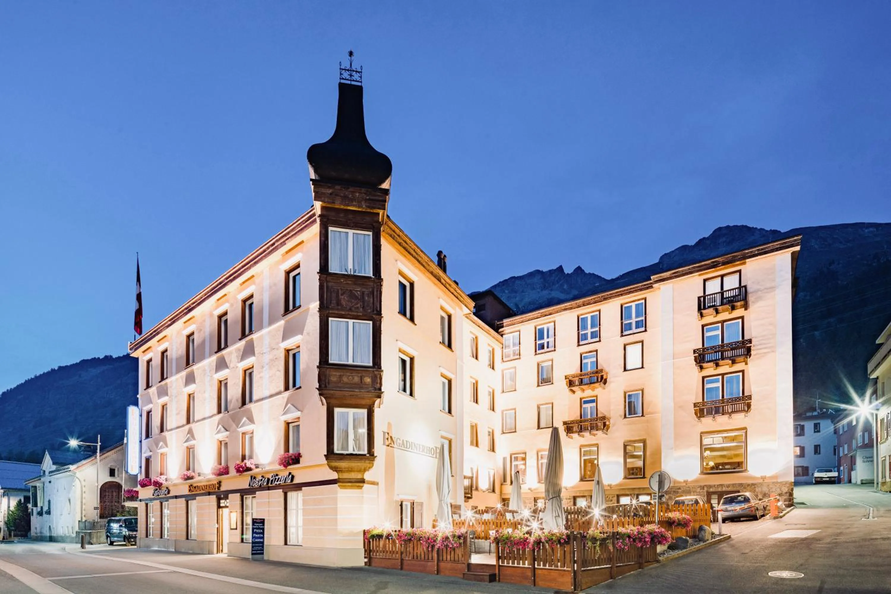 Property building in Boutique Hotel Engadinerhof - A Home for Generations