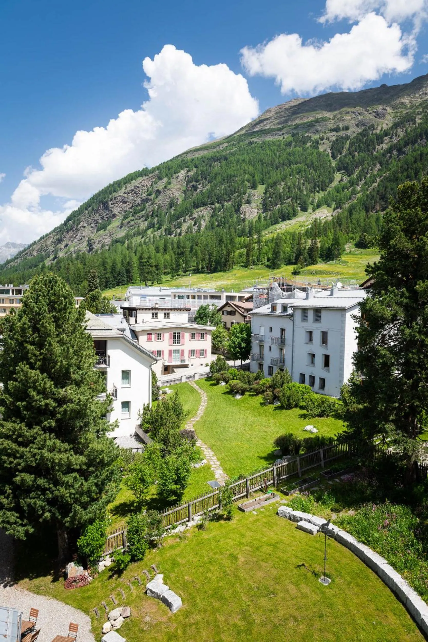 Mountain view in Boutique Hotel Engadinerhof - A Home for Generations