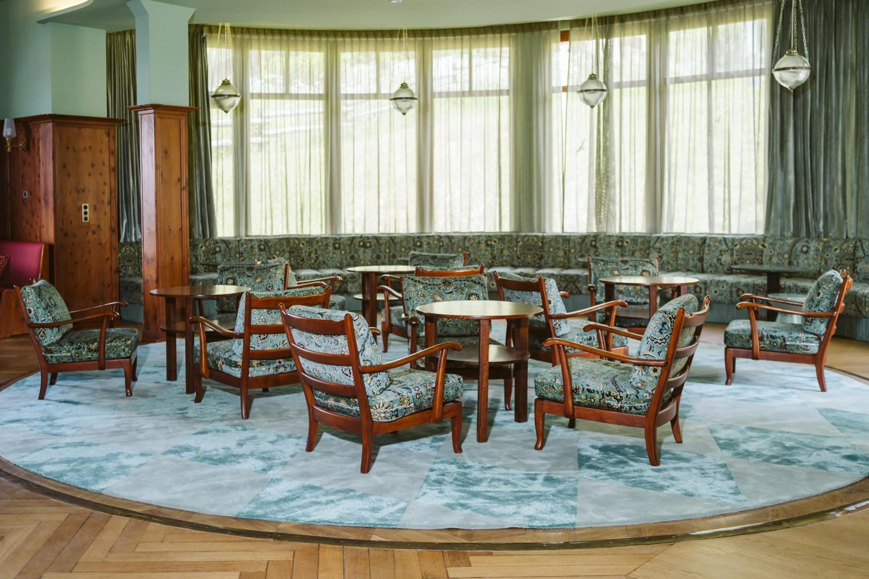 Seating area in Boutique Hotel Engadinerhof - A Home for Generations