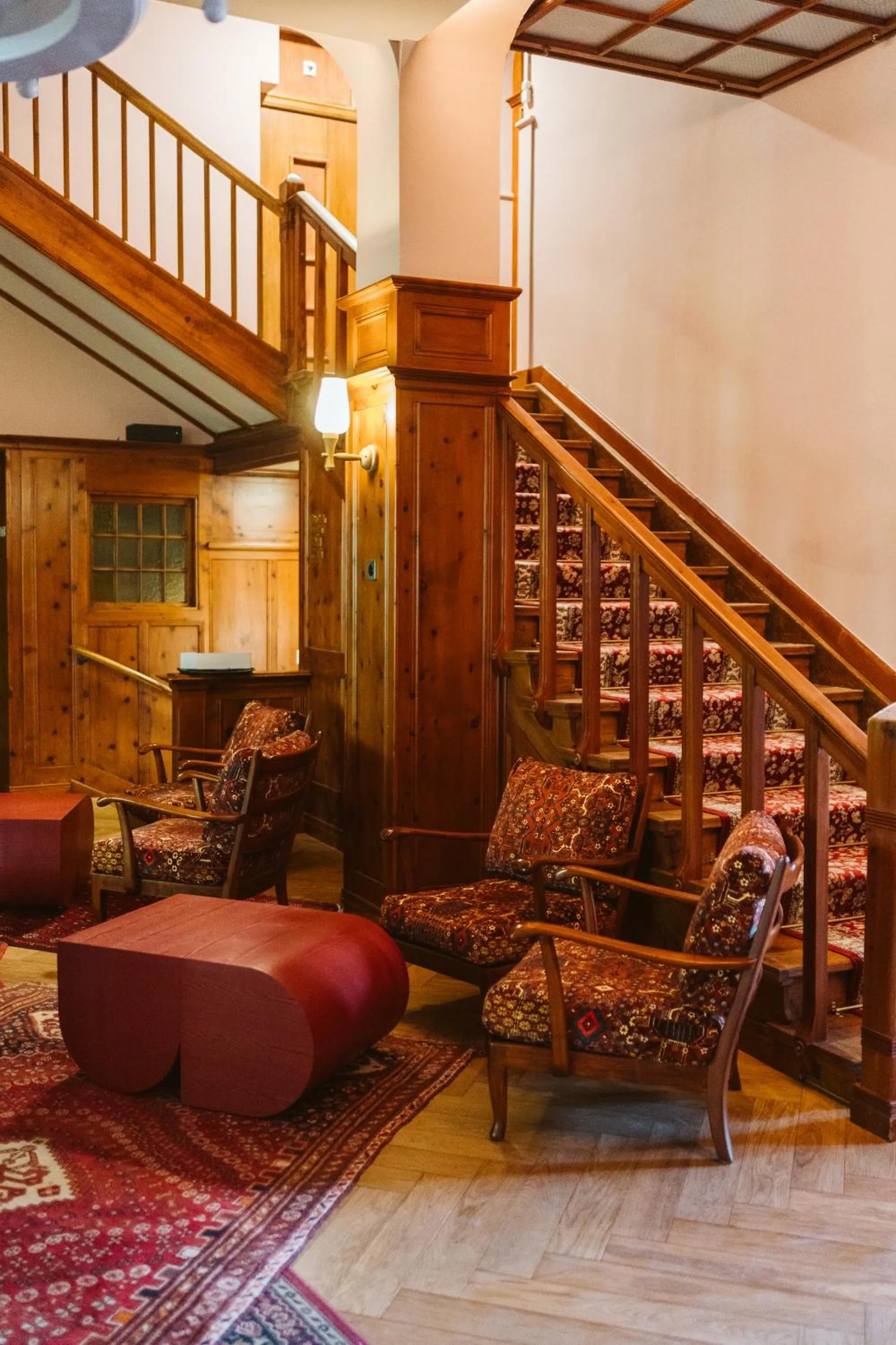 Seating area in Boutique Hotel Engadinerhof - A Home for Generations