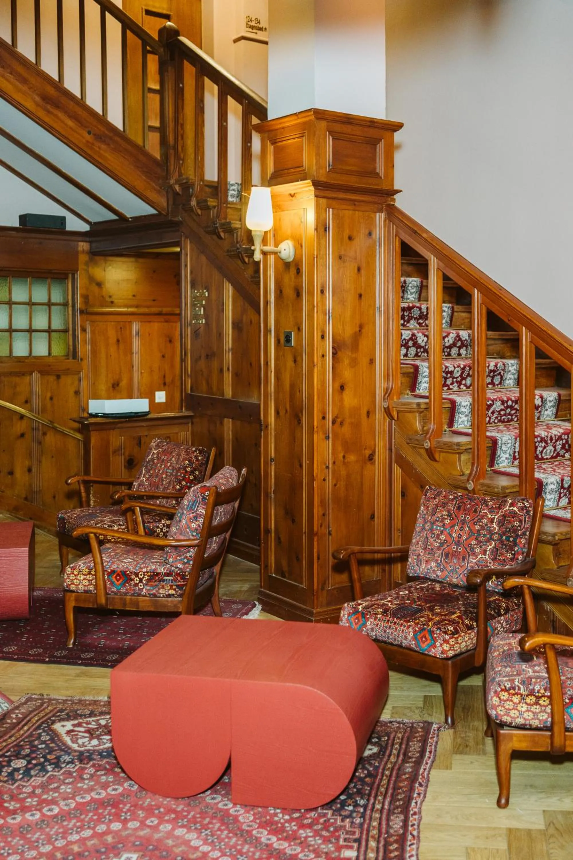 Seating area in Boutique Hotel Engadinerhof - A Home for Generations