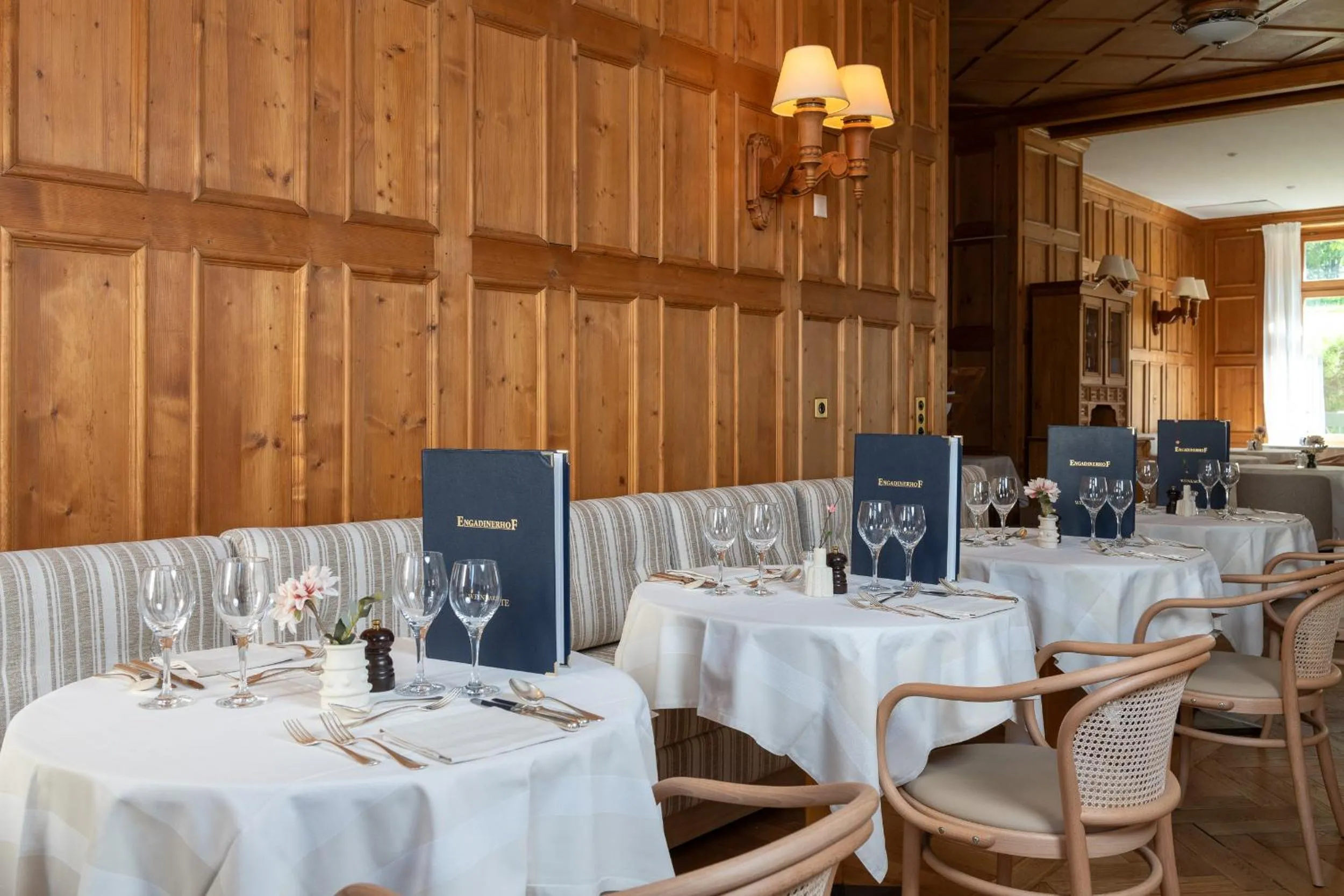 Restaurant/places to eat in Boutique Hotel Engadinerhof - A Home for Generations