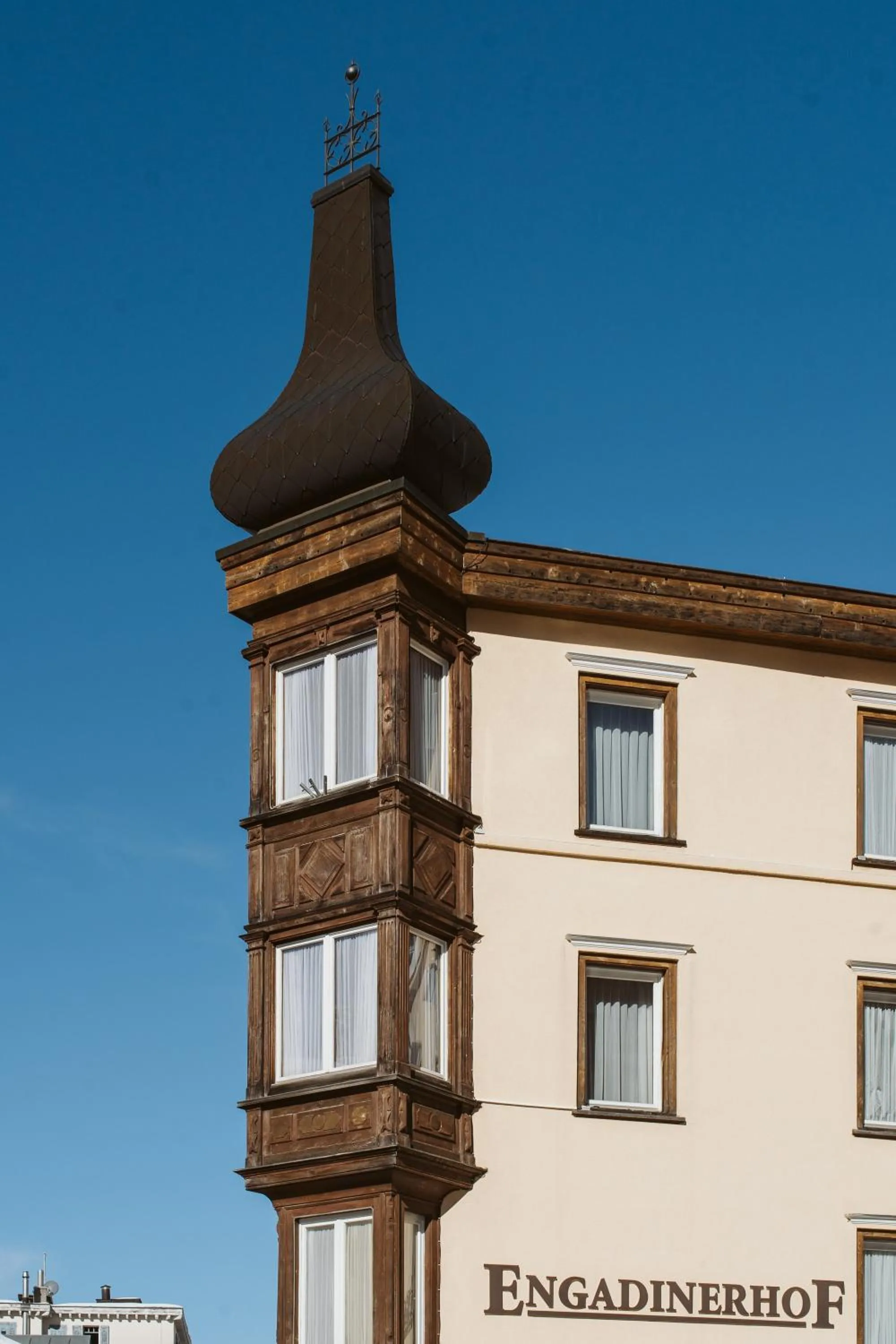 Property building in Boutique Hotel Engadinerhof - A Home for Generations