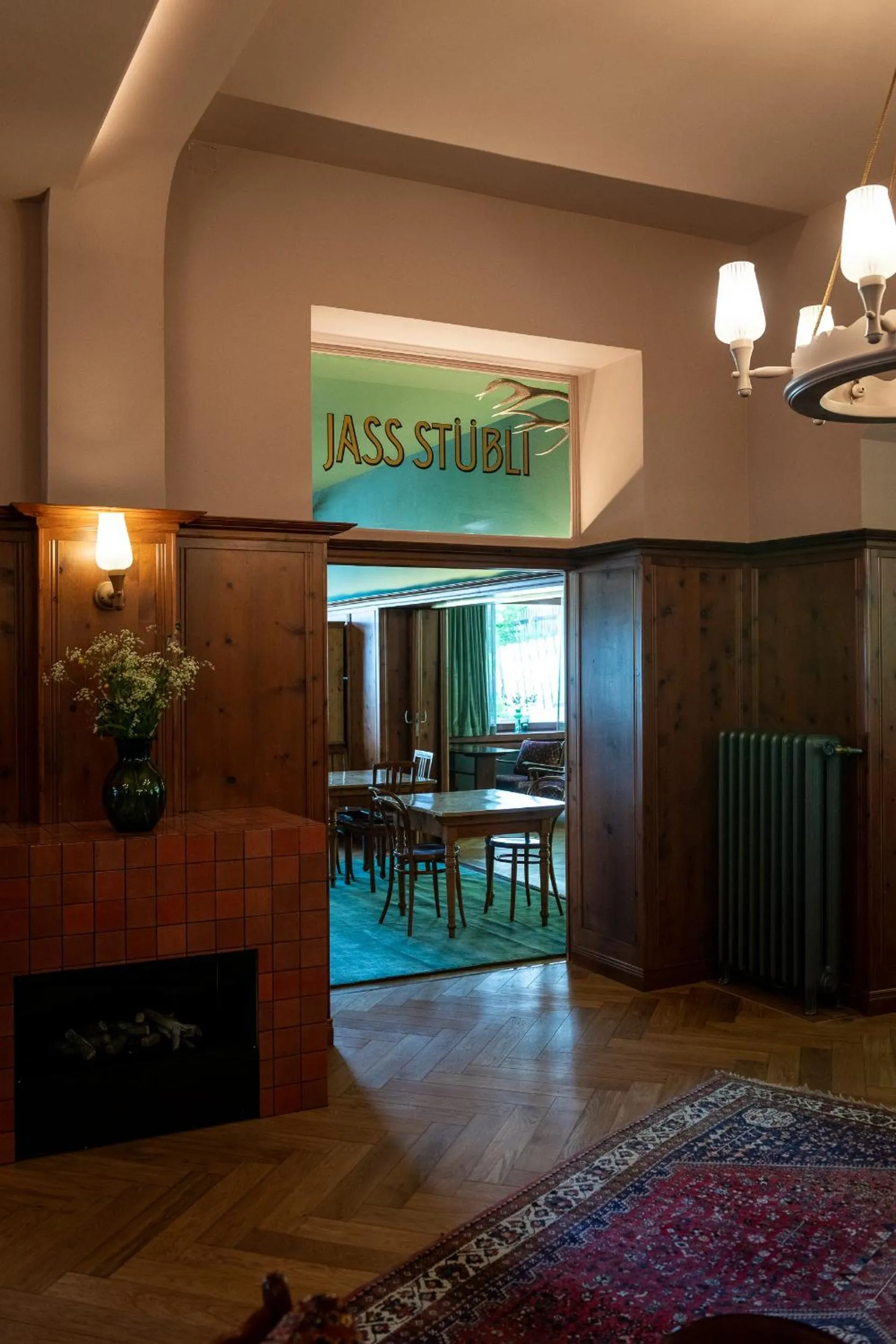 Seating area in Boutique Hotel Engadinerhof - A Home for Generations