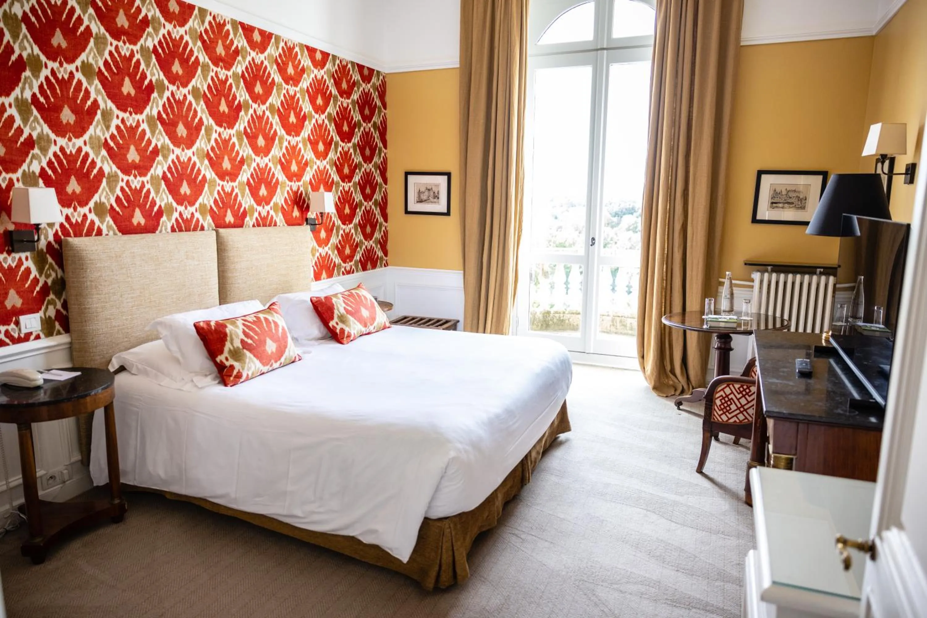 Bedroom, Bed in Domaine de la Tortinière