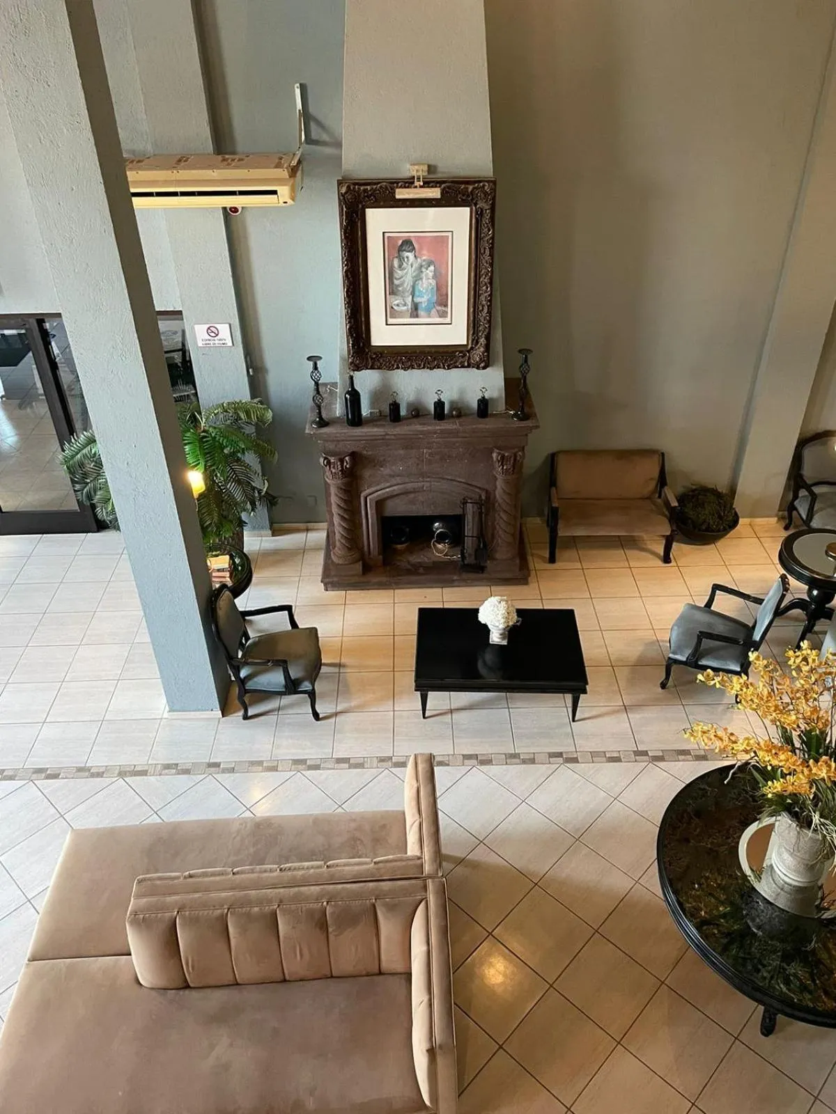 Living room in Hotel Villa Montes