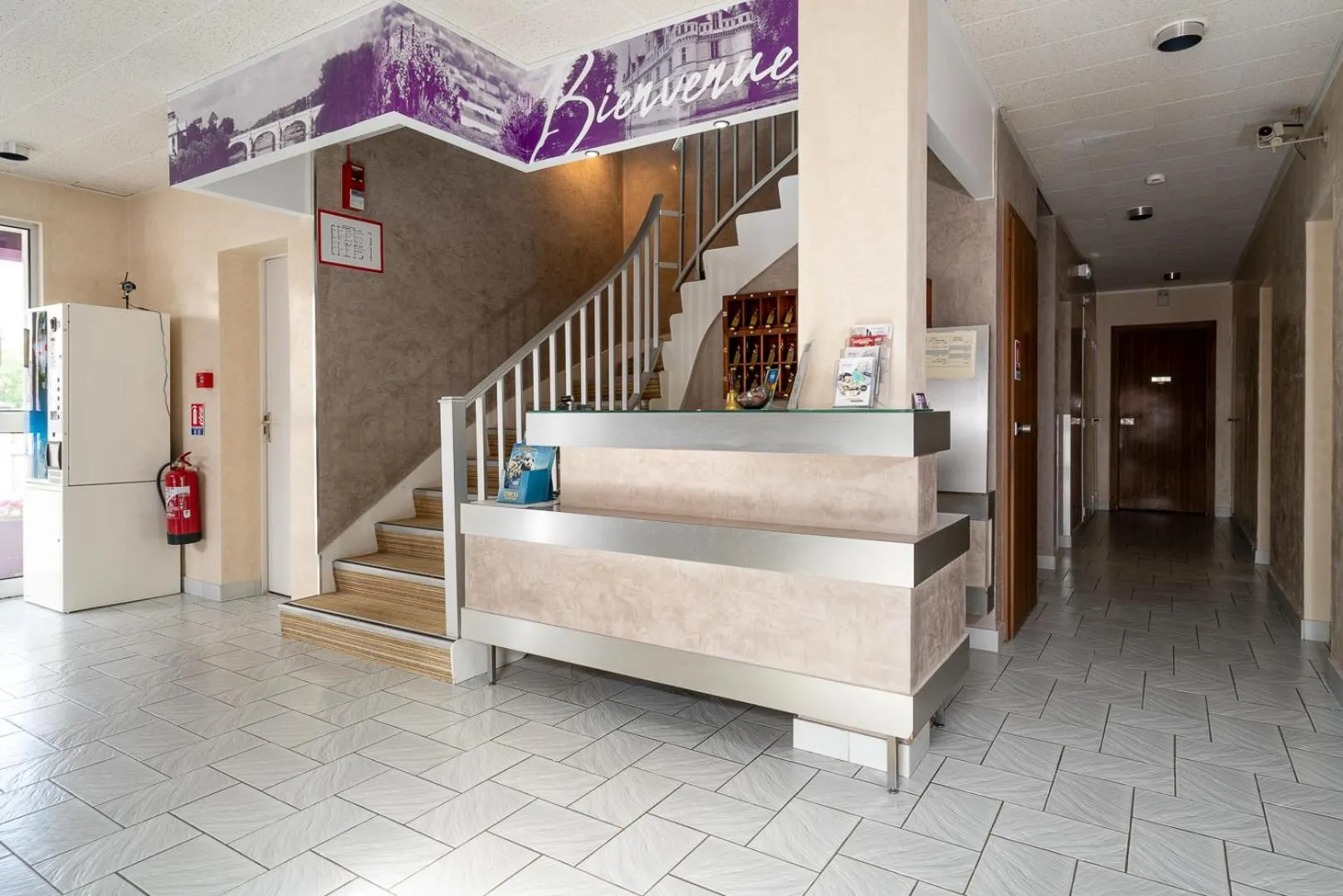 Lobby or reception in Hôtel Chantepie