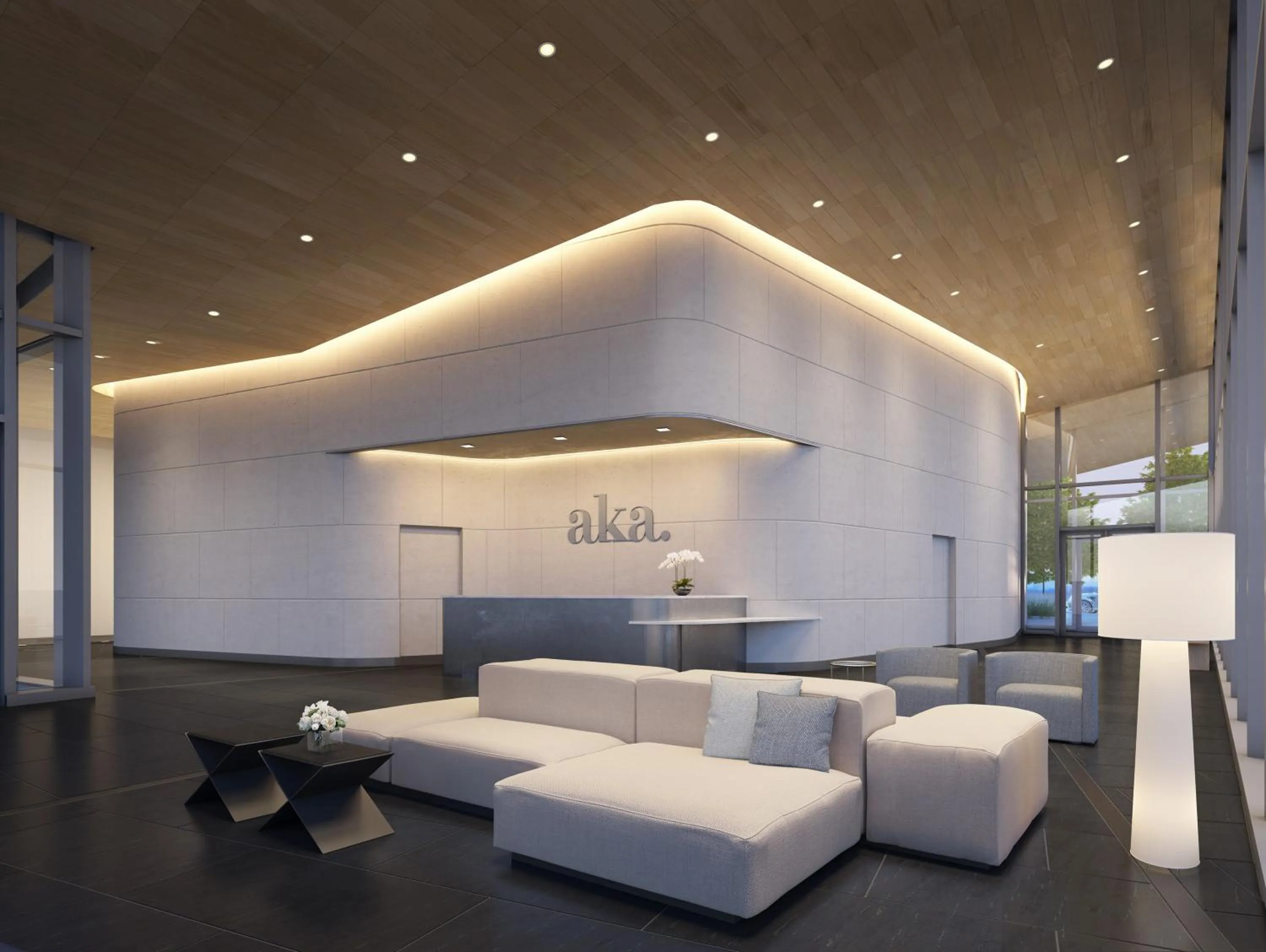 Lobby or reception in AKA University City