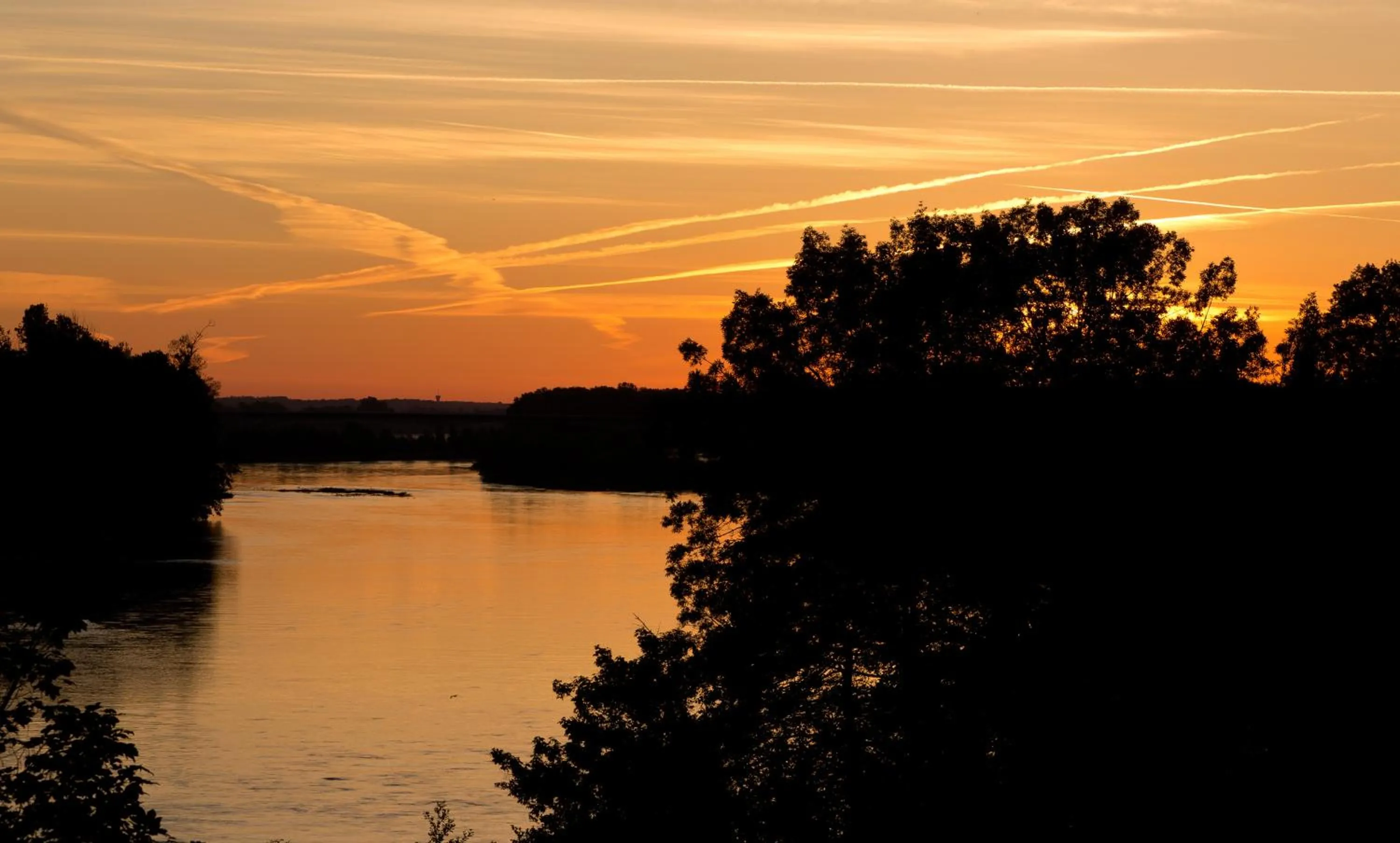 Sunset in Le Manoir Les Minimes