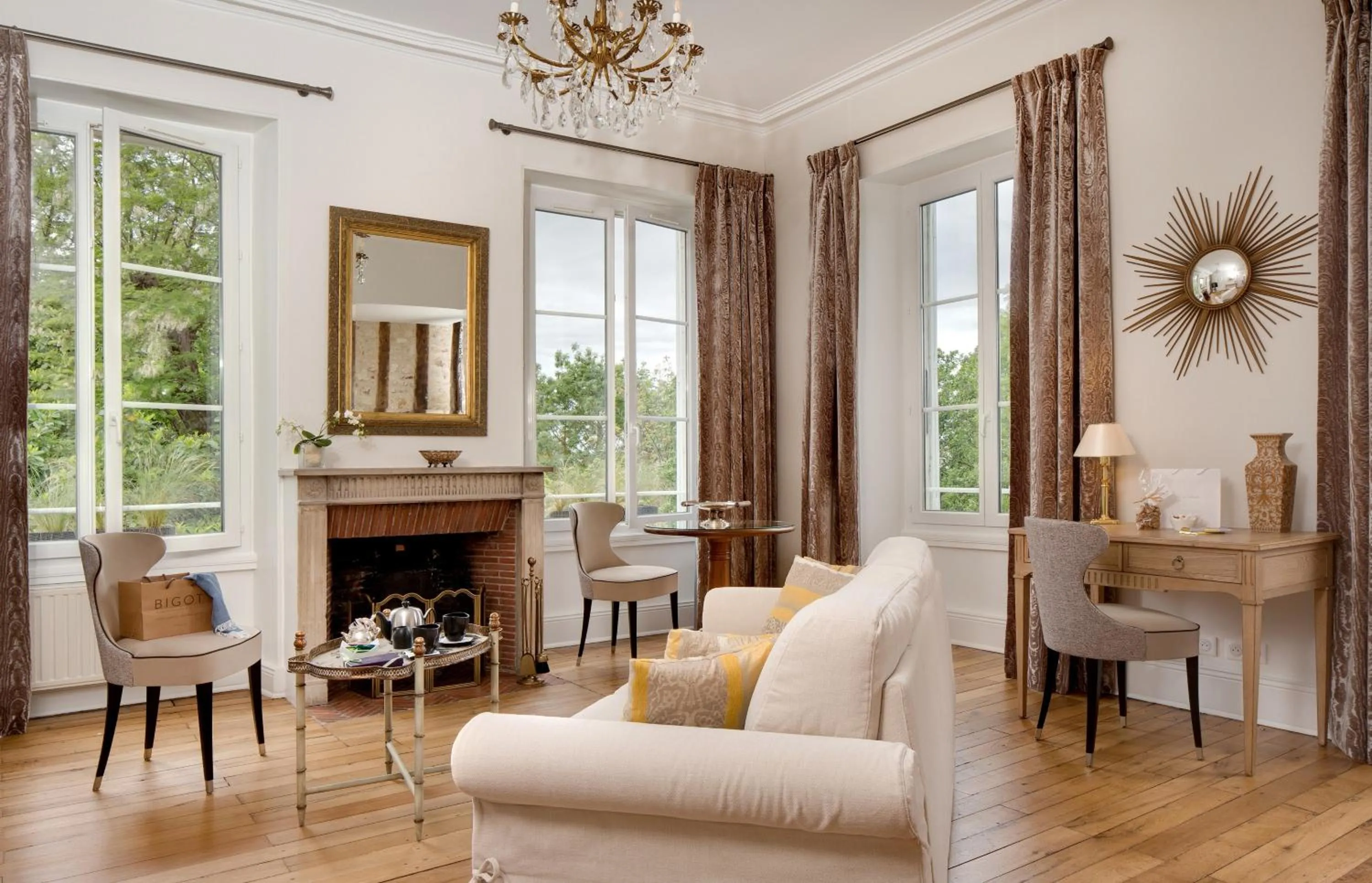 Living room in Le Manoir Les Minimes