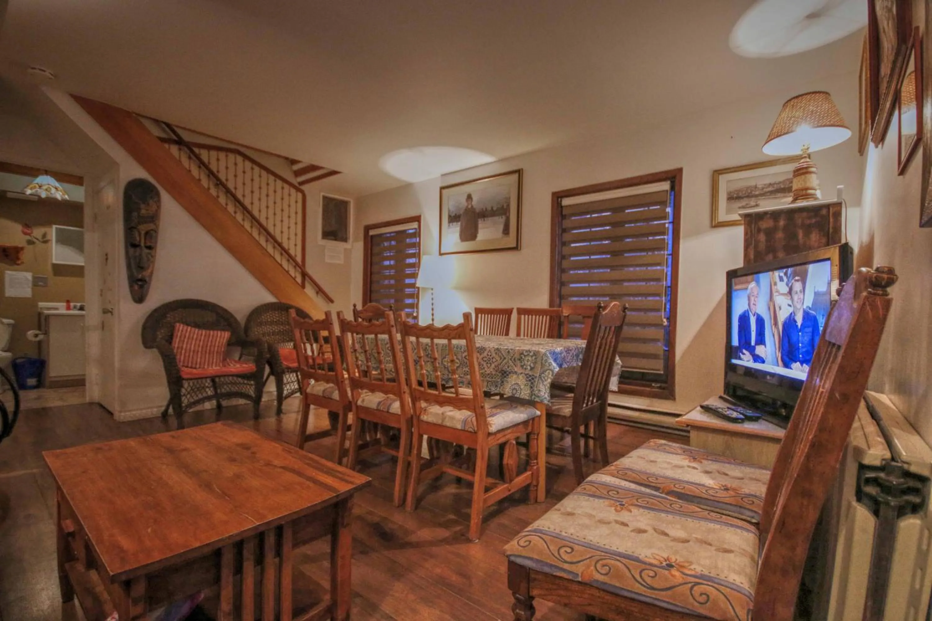 Seating area in Vieille Maison Rustique Espace Intéressant