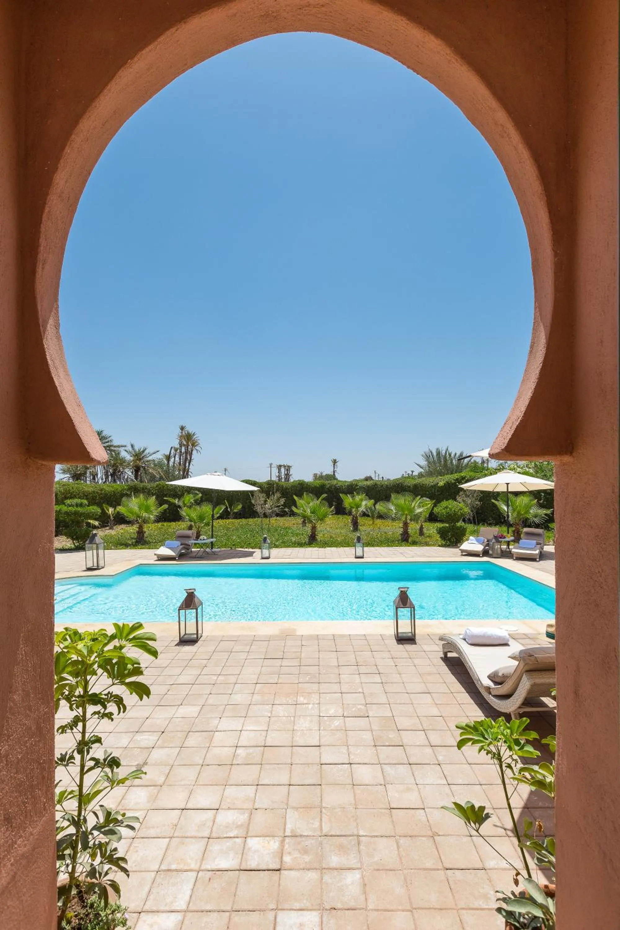 Garden in La Palmeraie De L'Atlas