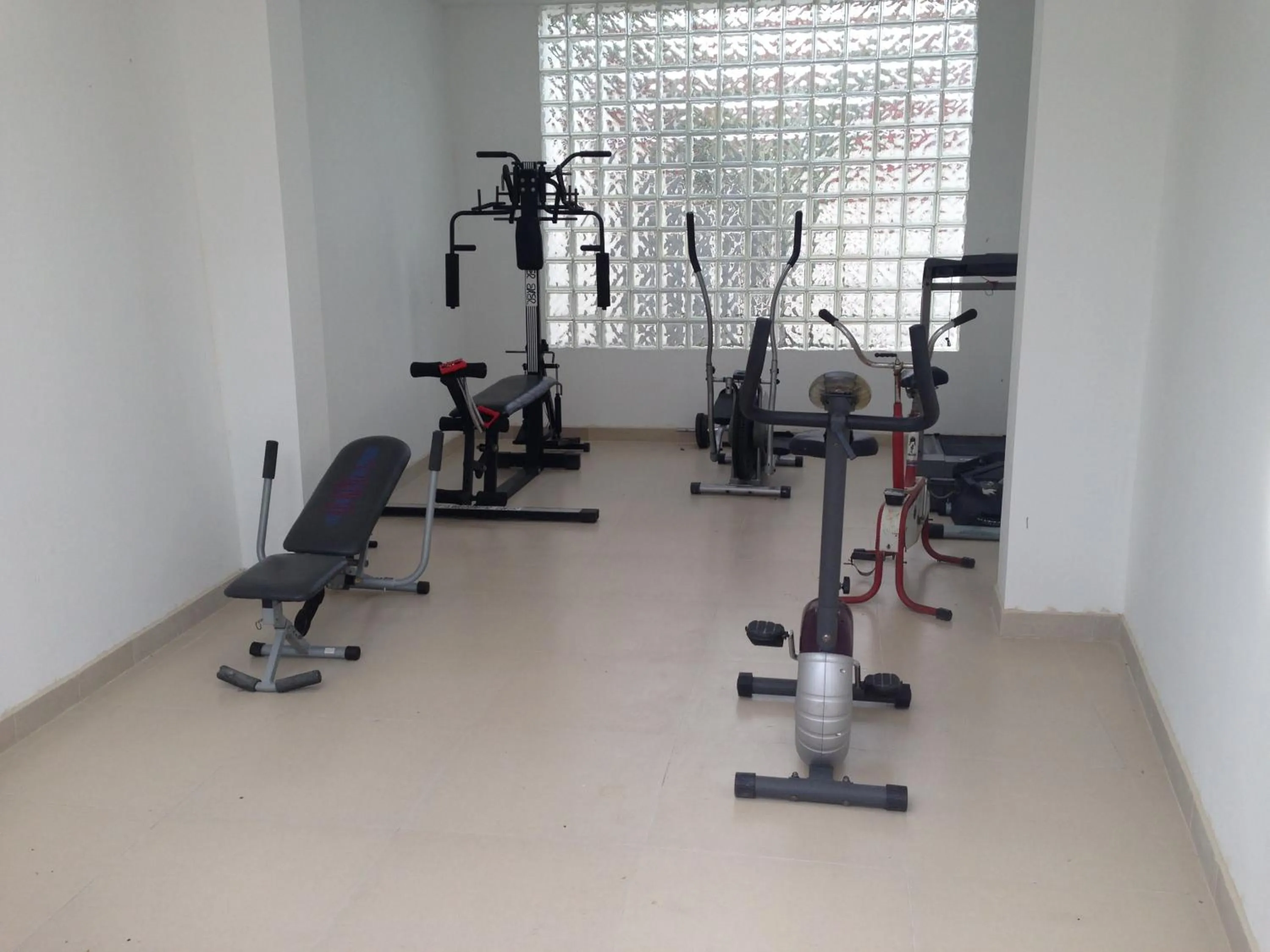 Fitness centre/facilities in Hotel Almond Beach