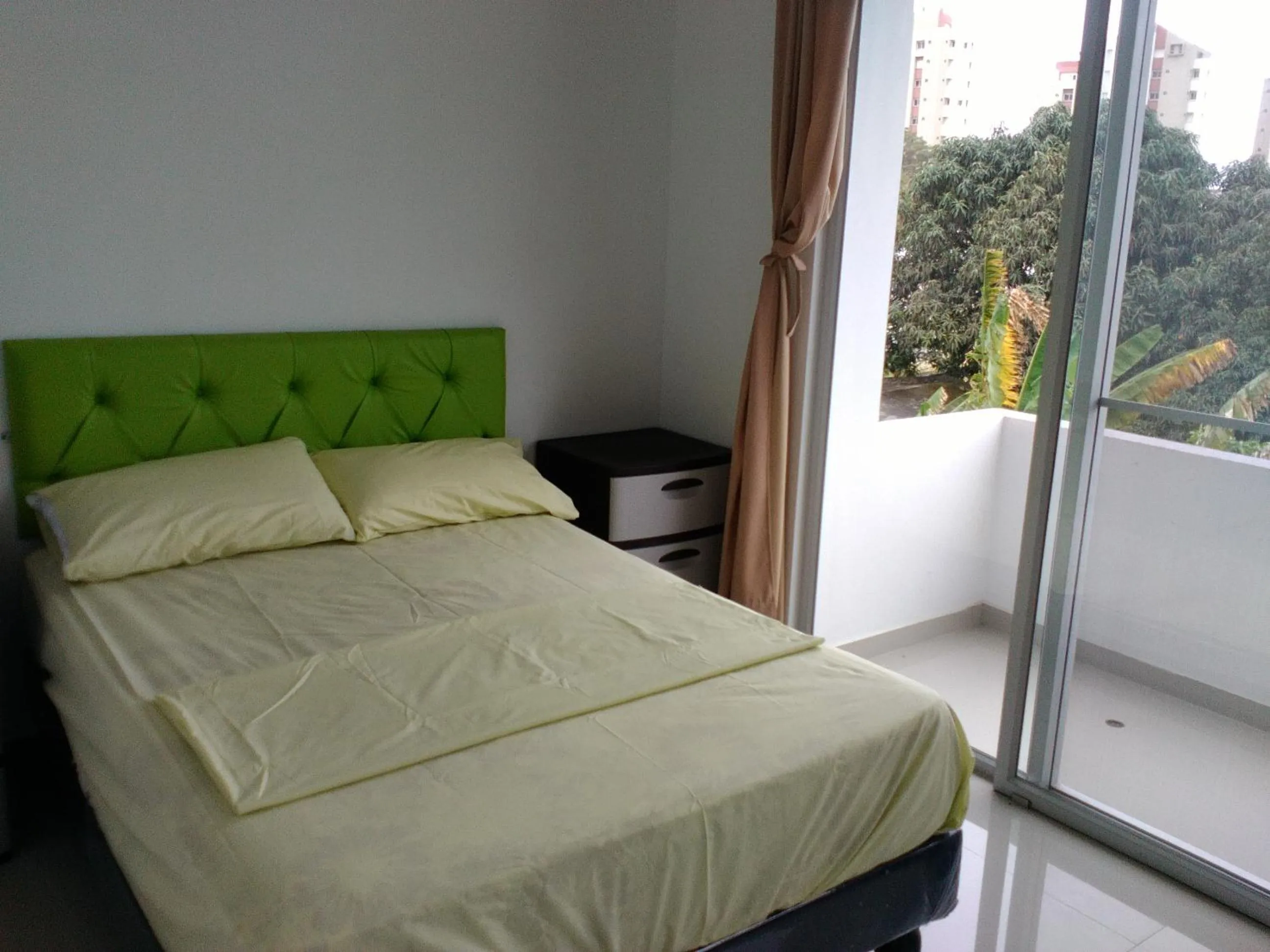 Decorative detail, Bed in Hotel Almond Beach