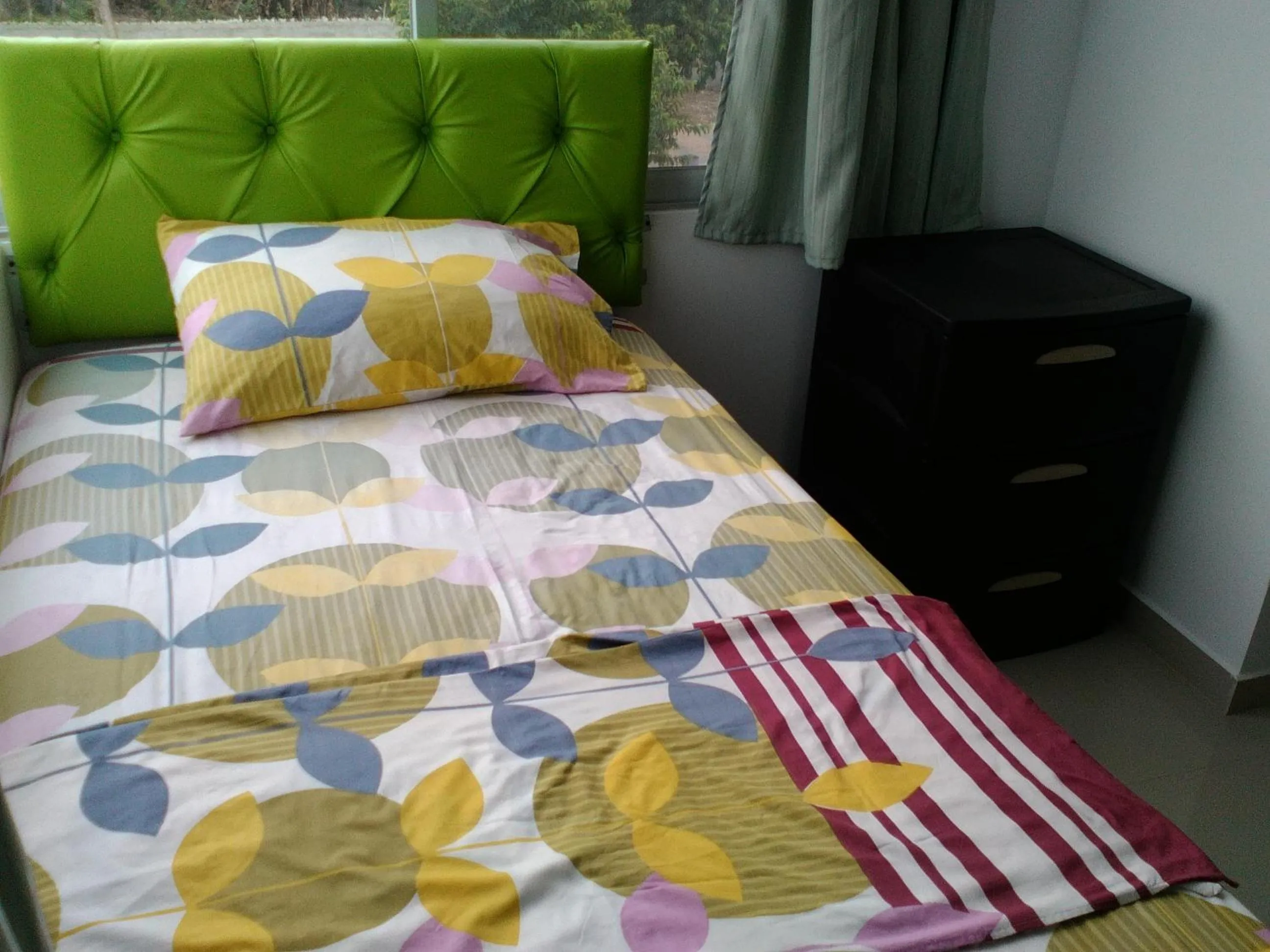 Bed in Hotel Almond Beach