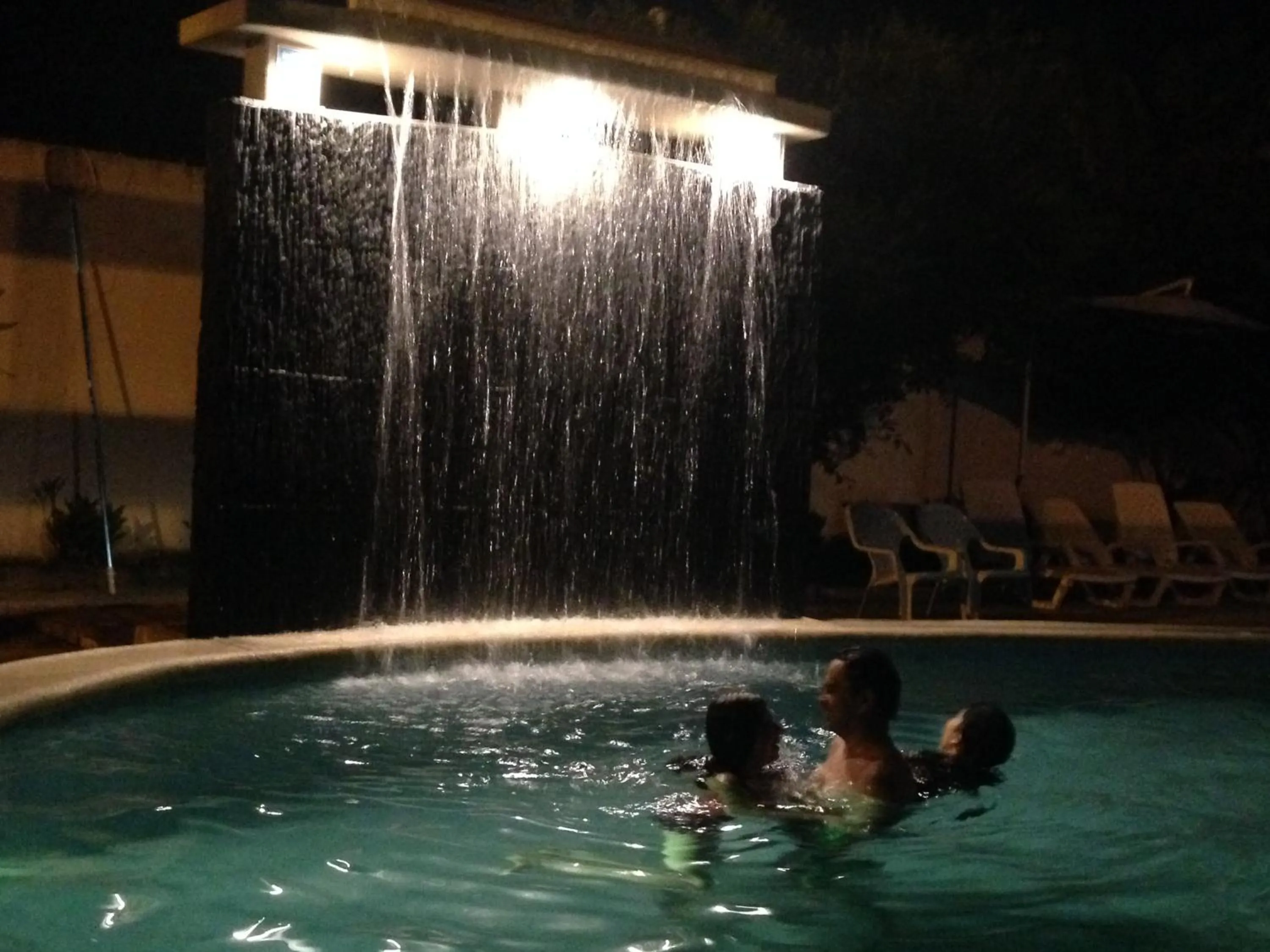 Pool view in Hotel Almond Beach