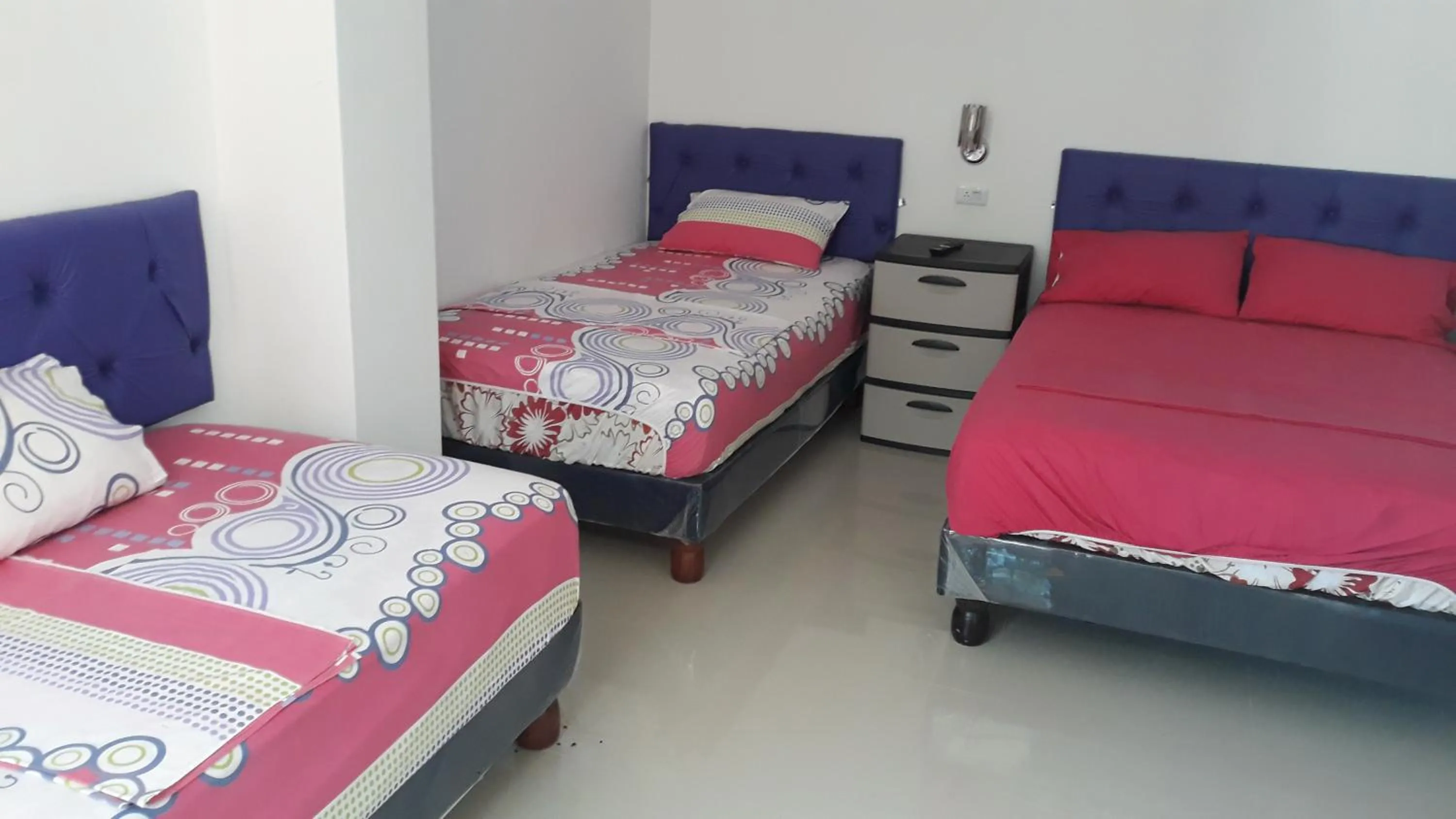 Bedroom, Bed in Hotel Almond Beach