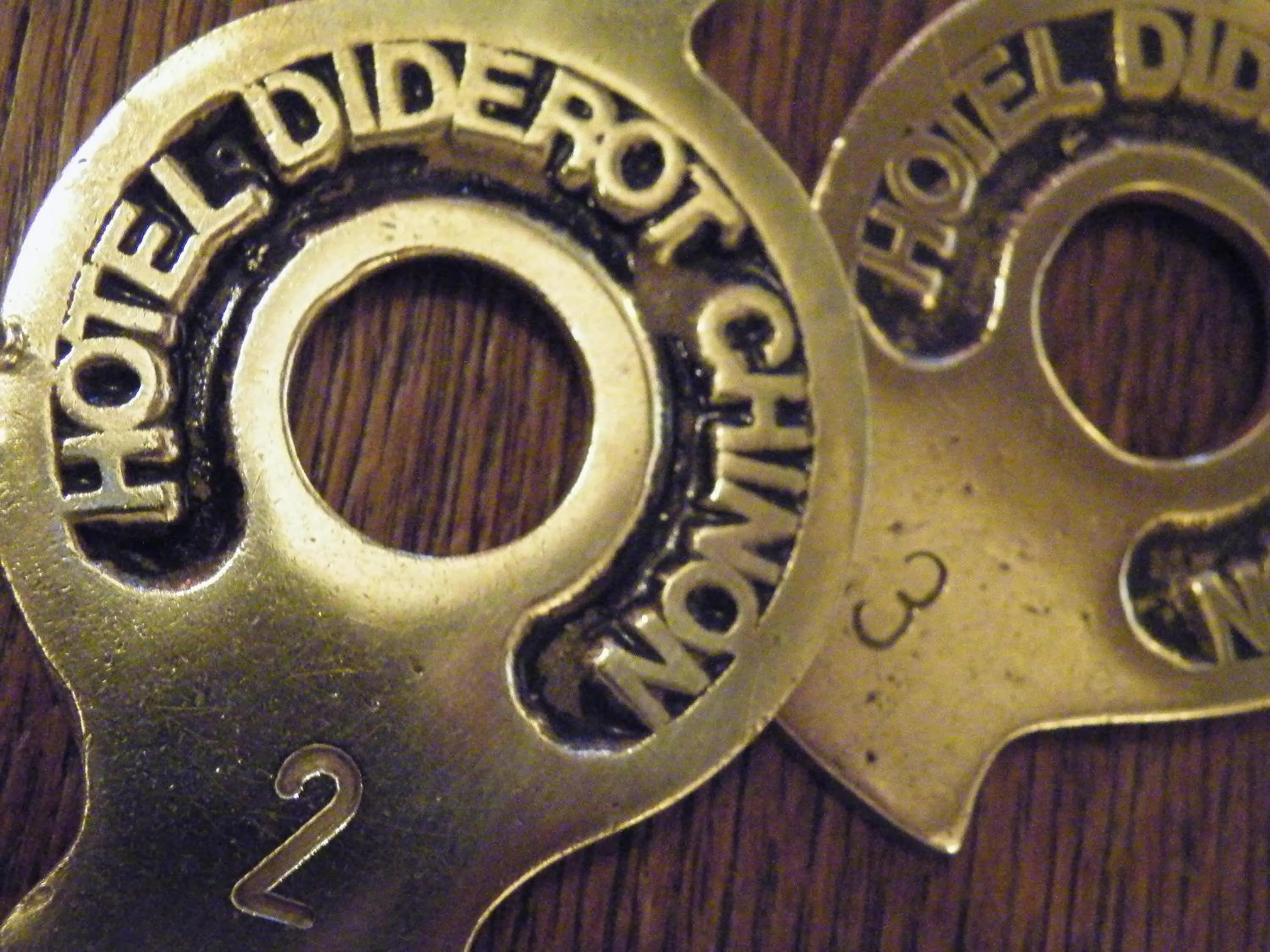 Decorative detail in Hôtel Diderot