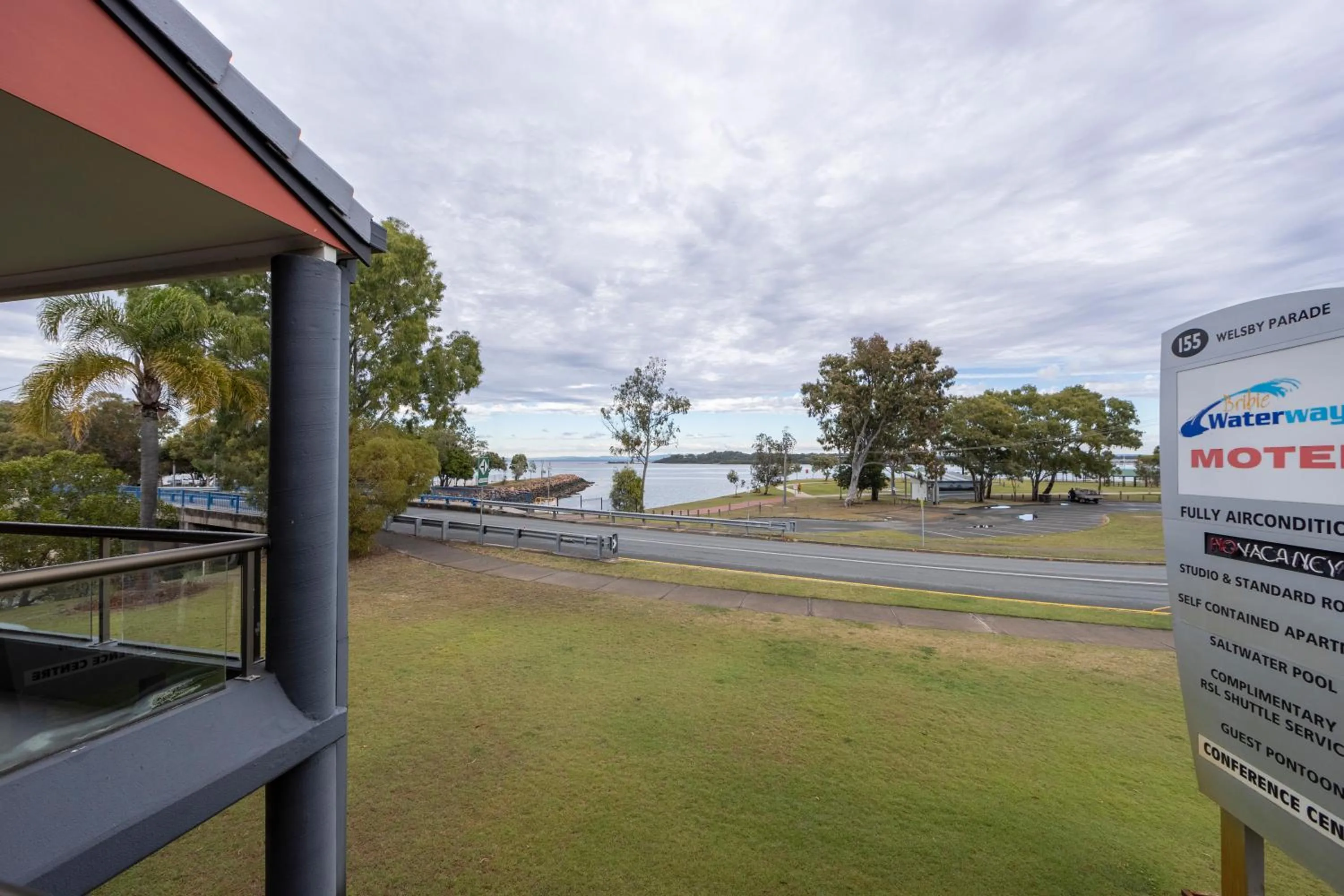 Sea view in Bribie Waterways Motel