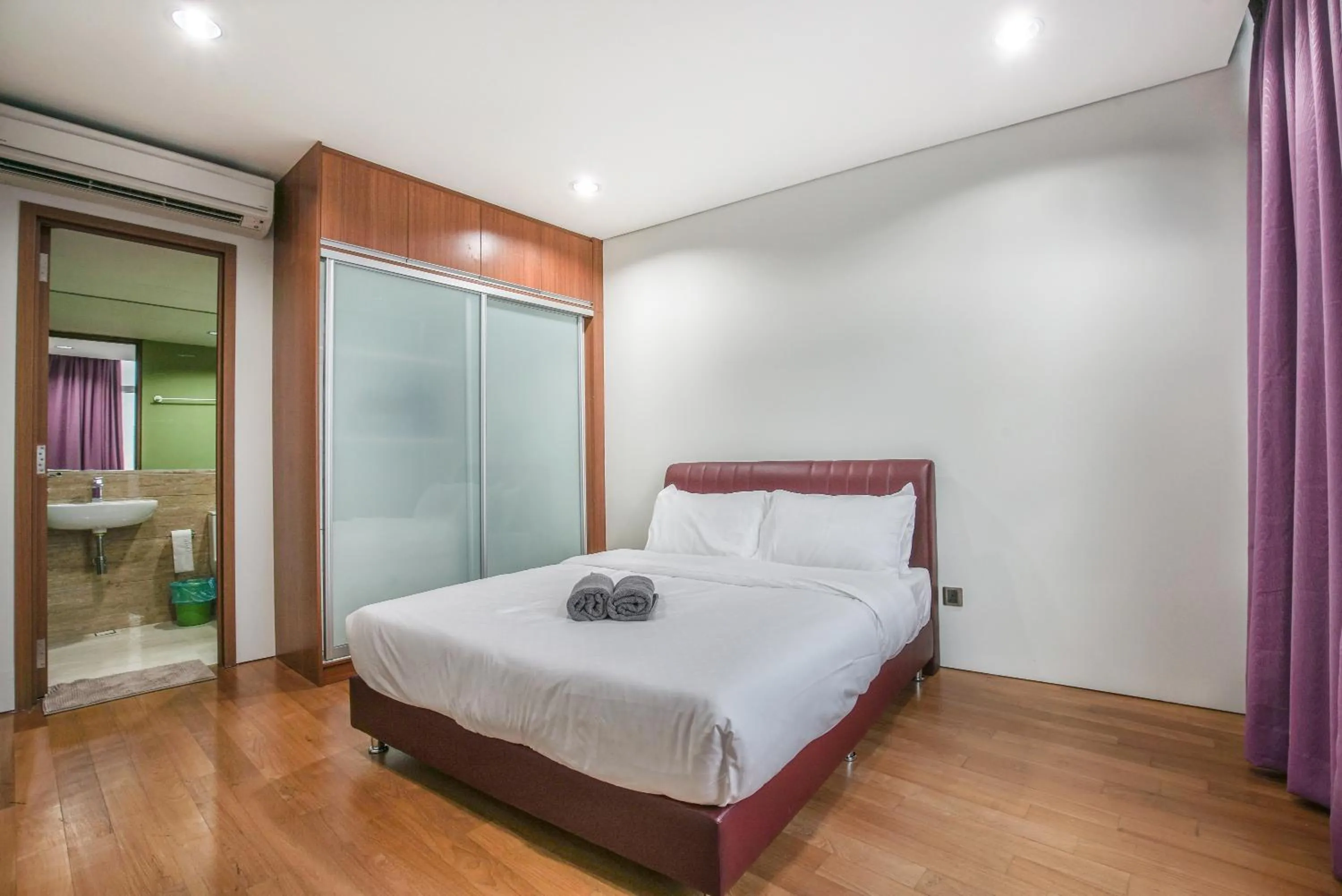 Bed in The Penthouse KLCC