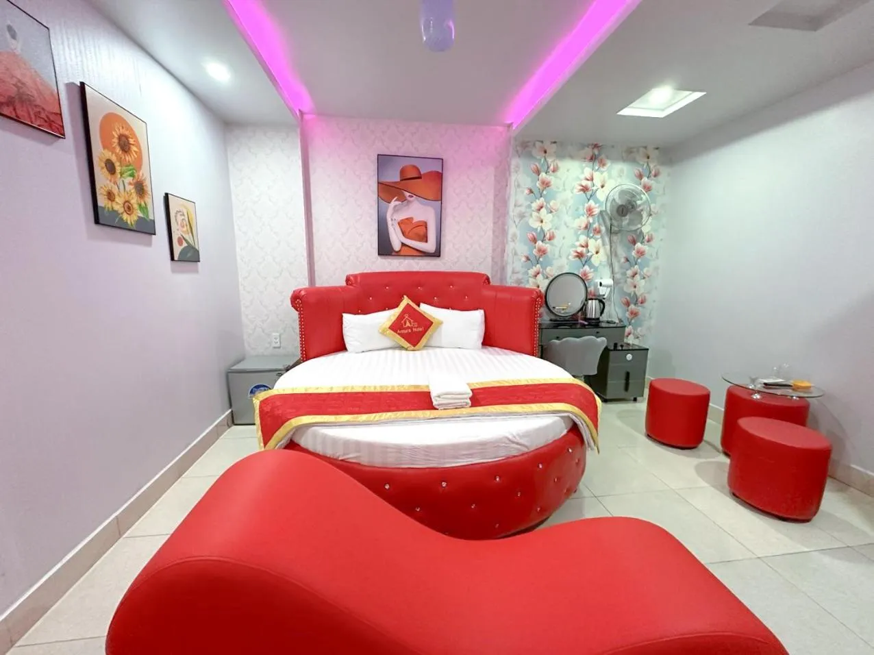 Photo of the whole room, Bed in Amura Hotel Quận 7