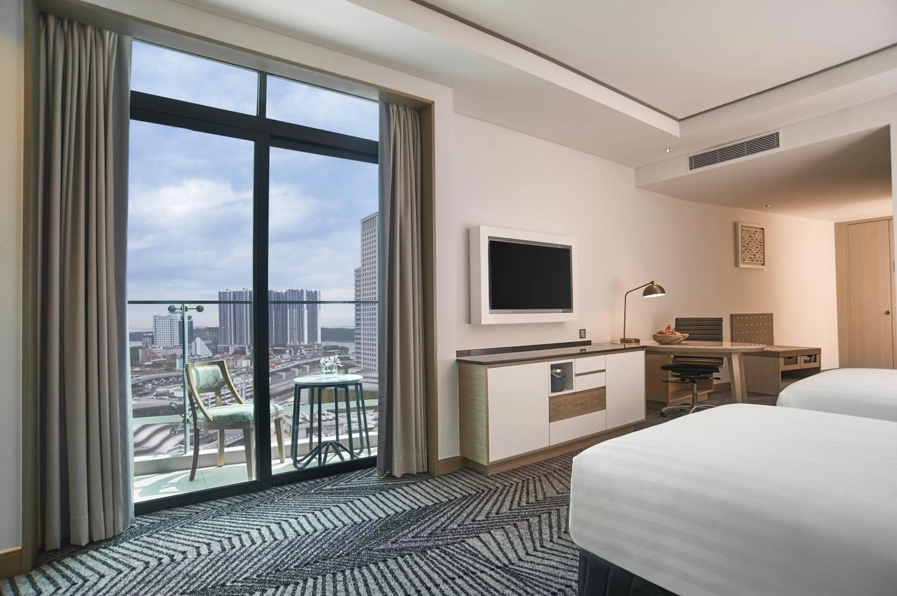 Bedroom, Bed in Amari Johor Bahru