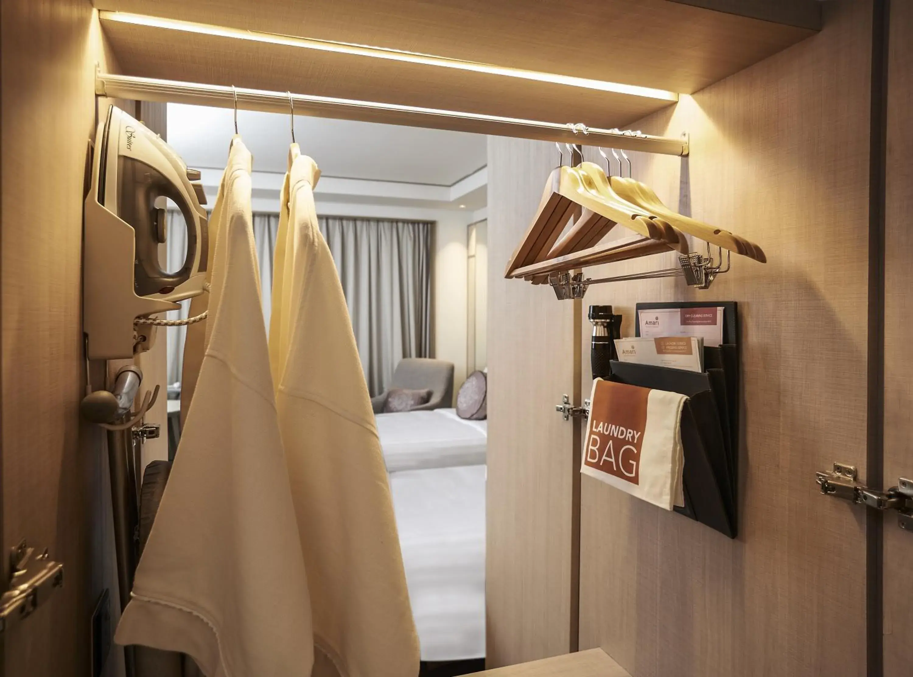 wardrobe, Bed in Amari Johor Bahru wardrobe, Bed in Amari Johor Bahru